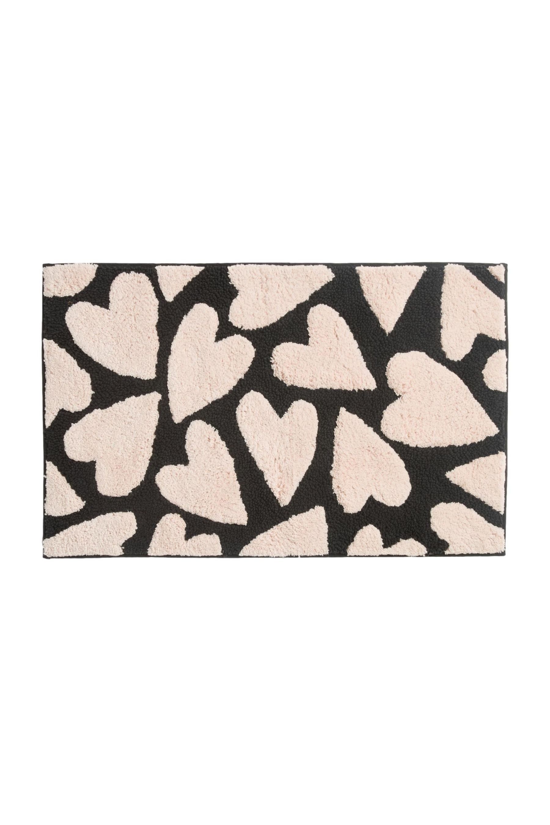Next Badematte Badematte Herz aus 100 % Baumwolle, Höhe 80 mm, Baumwolle günstig online kaufen