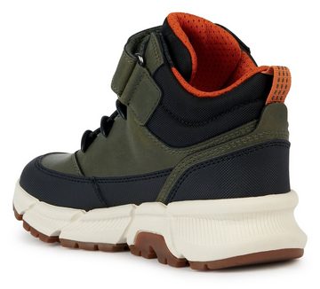 Geox J FLEXYPER PLUS BOY ABX Winterboots High Top Sneaker, Schnürboots mit wasserabweisender TEX-Ausstattung