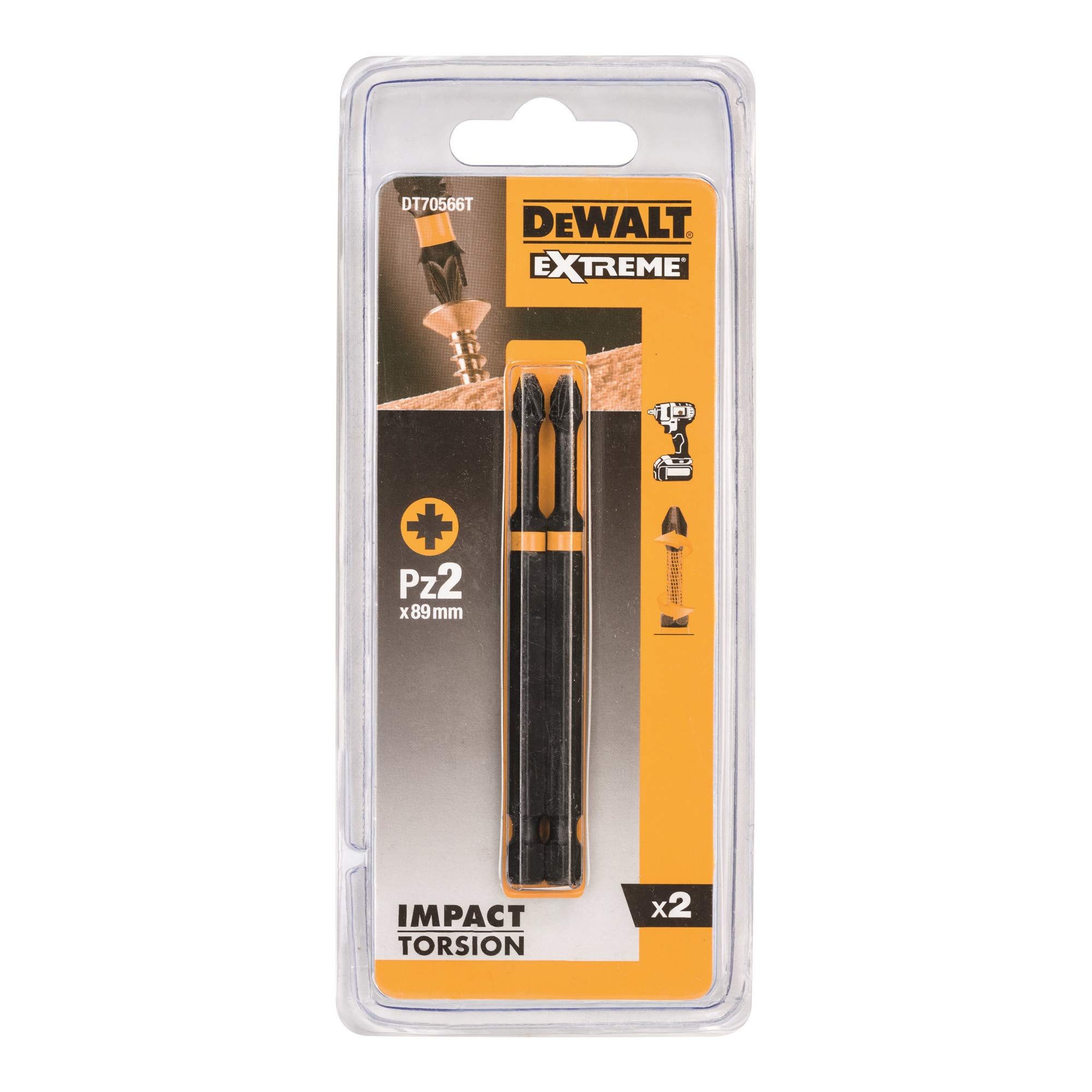 DeWalt Bit-Set DEWALT EXTREME FLEXTORQ BitSet 25 mm, Pz2