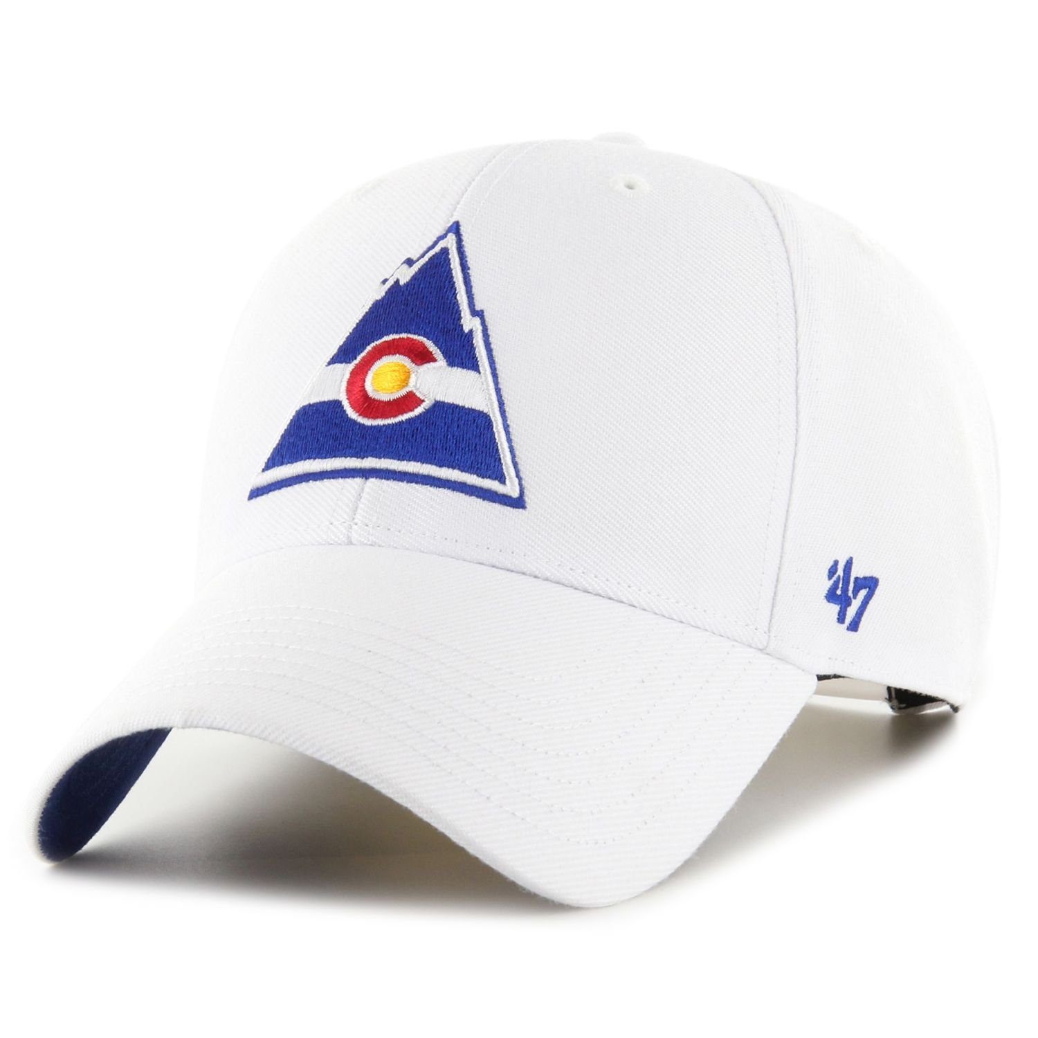 x27;47 Brand Snapback Cap Colorado Curved NHL Rockies