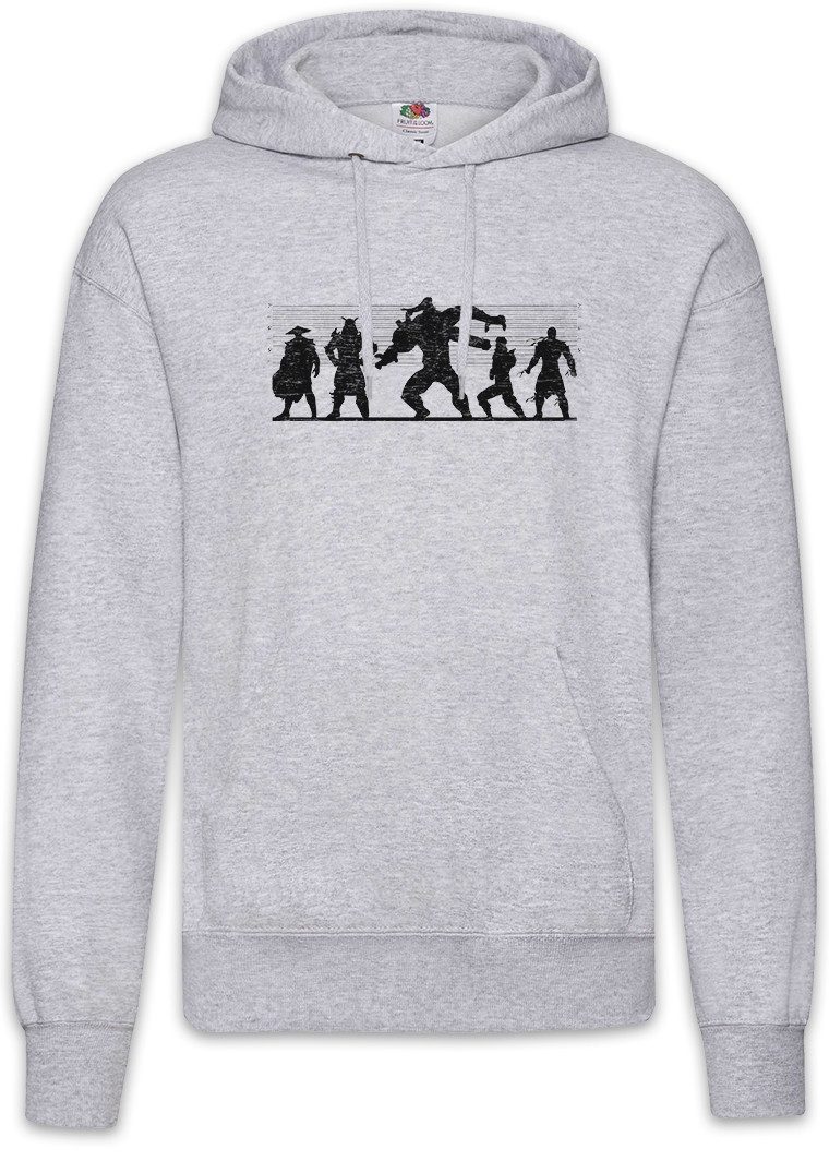 Hoodie Mortal Suspects Herren Hoodie Fighter Kombat Nerd Criminals Kriminelle