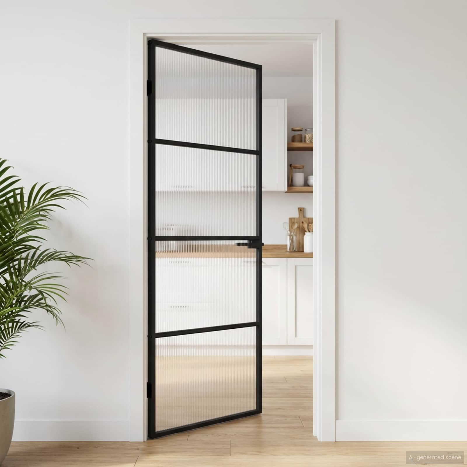 vidaXL Haustür Wohnzimmer-Tür 83 x 201,5 x 3,5 cm (1-St)