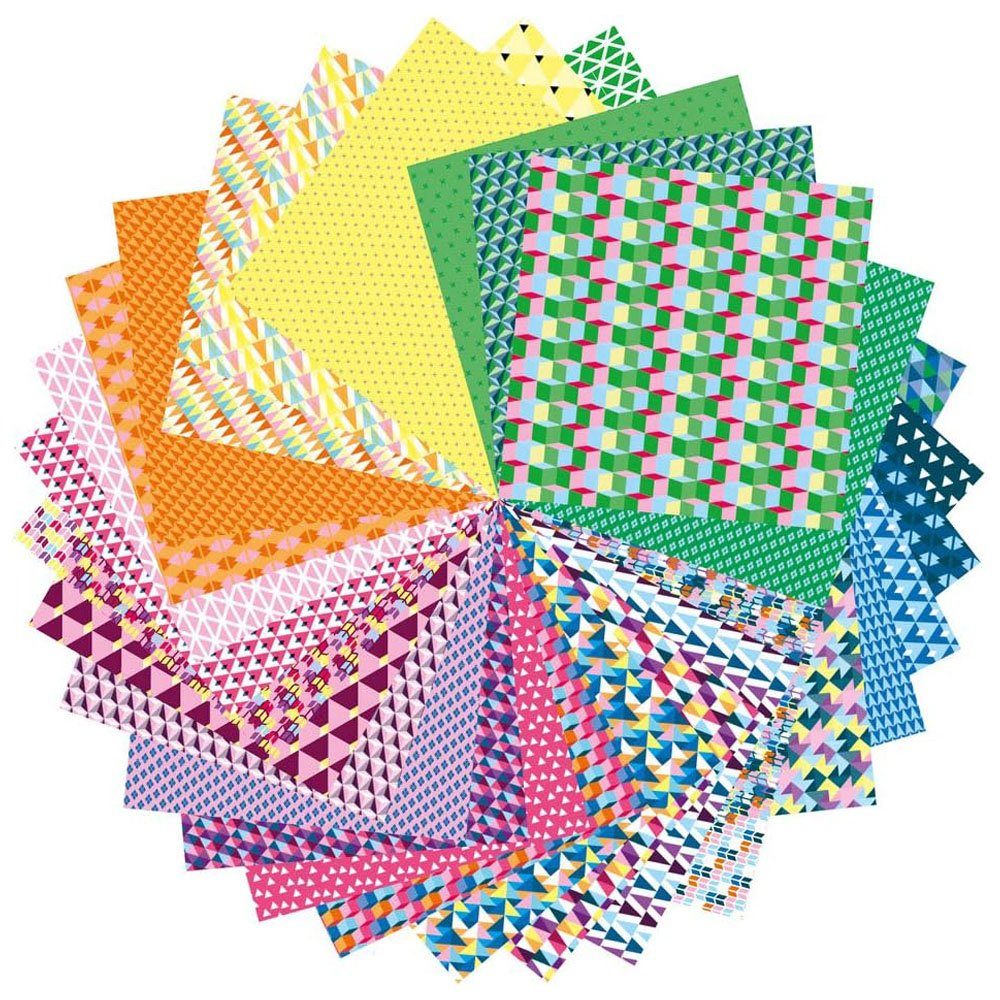 Avenue Mandarine Designpapier avenue mandarine Origami-Faltblätter "Geometric"