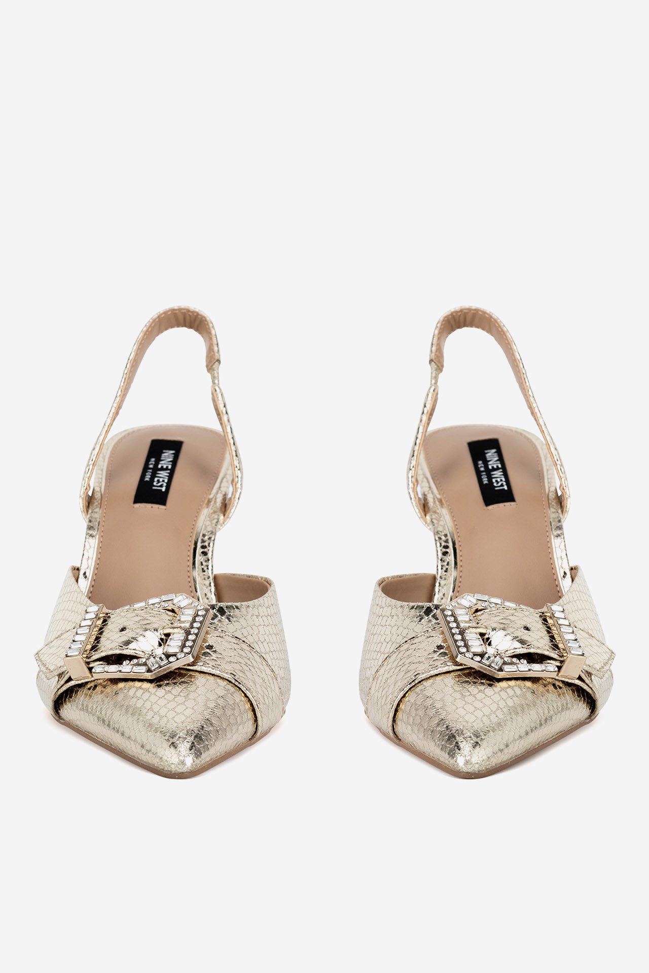 Nine West NINE WEST Damen Pumpe 38 goldfarben 5903419346576 Pumps