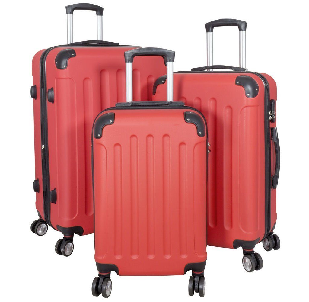 MONOPOL® Hartschalen-Trolley Hartschalen-Trolley Reisekoffer M-L-XL ABS günstig online kaufen
