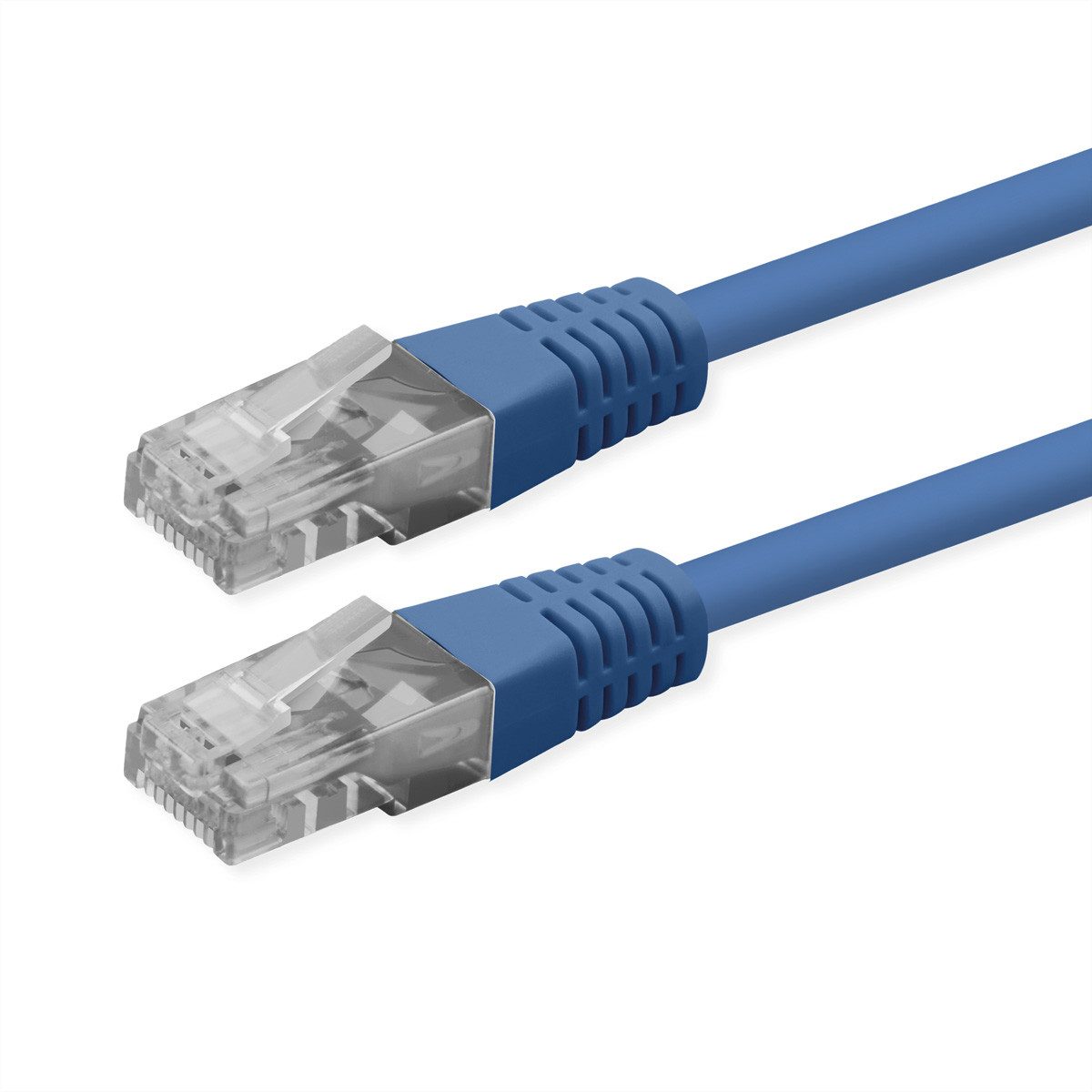 ROLINE Patchkabel Cat.6 (Class E) LAN-Kabel, RJ-45 Männlich (Stecker), RJ-45 Männlich (Stecker) (30.0 cm), UTP, PoE