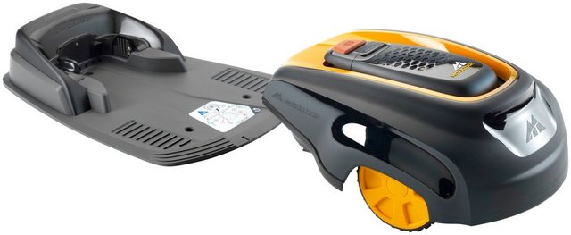 MCCULLOCH Rasenmähroboter ROB R1000, 00096-70, bis 1000 m² Rasenfläche, mit Akku und Ladestation