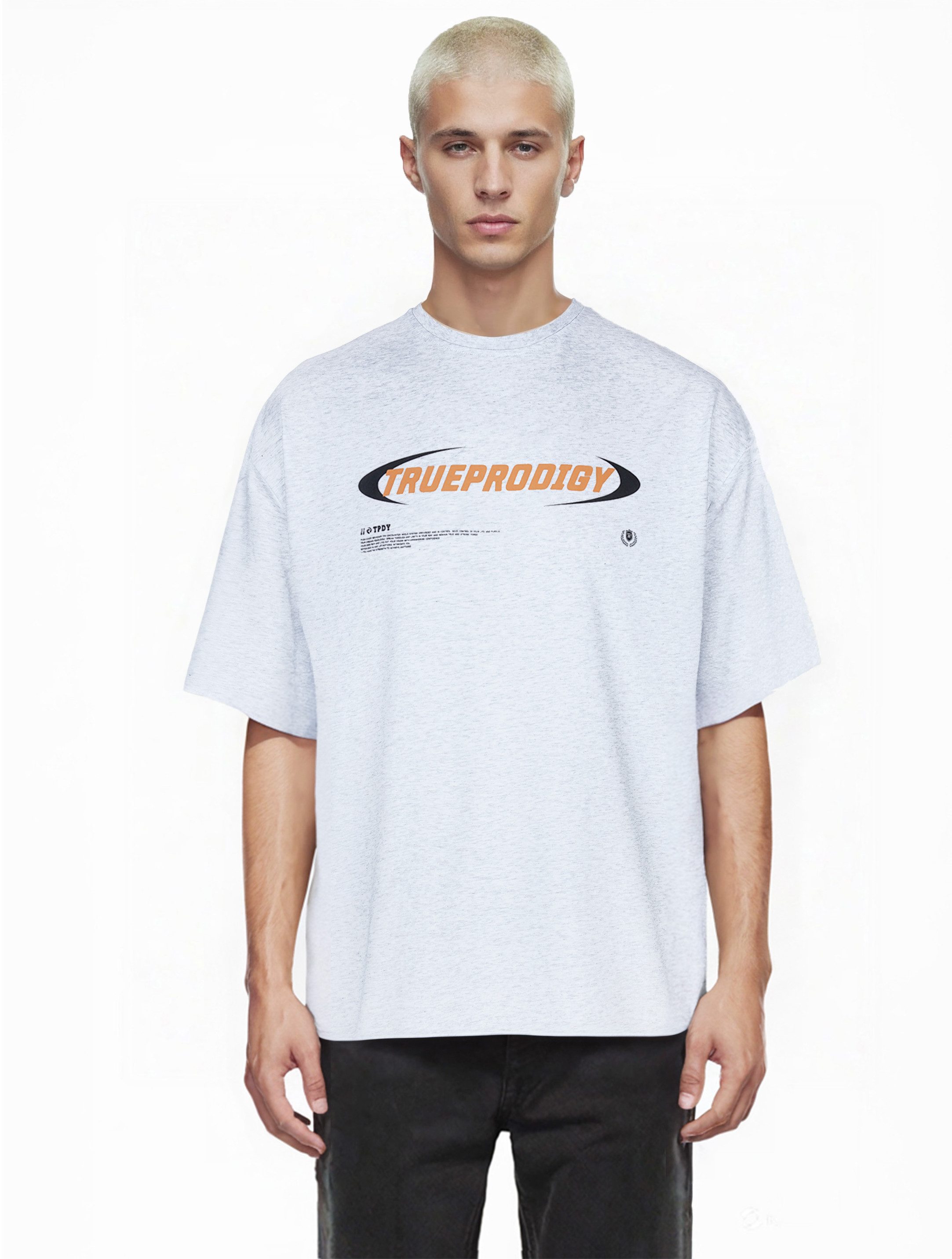 trueprodigy Oversize-Shirt Ravi Logoprint Rundhals dicker günstig online kaufen