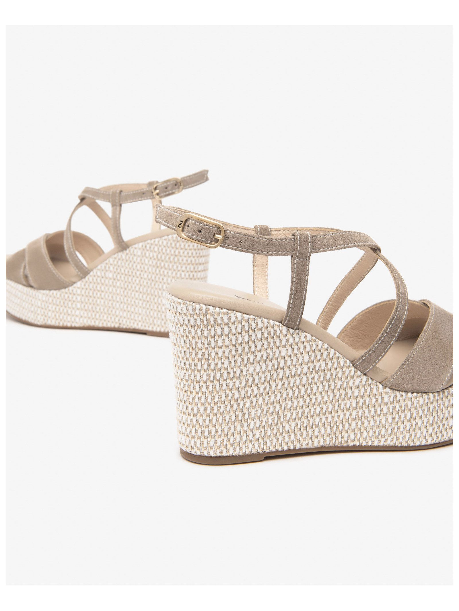 Nero Giardini Nero Giardini Sandalen Veloursleder Keilsandalette