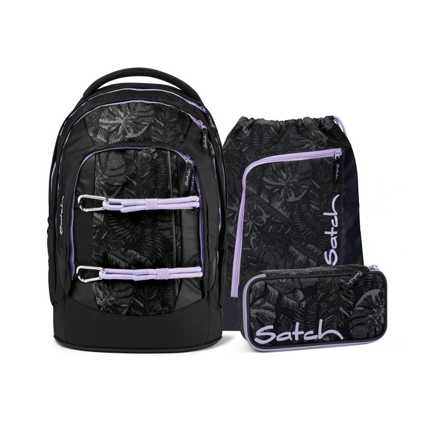 Satch Schulrucksack Satch Pack Betty Grey Schulrucksack Set