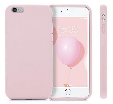 MyGadget Handyhülle Silikon Case Schutzhülle Kratzfeste Silikonhülle, Hell Rosa