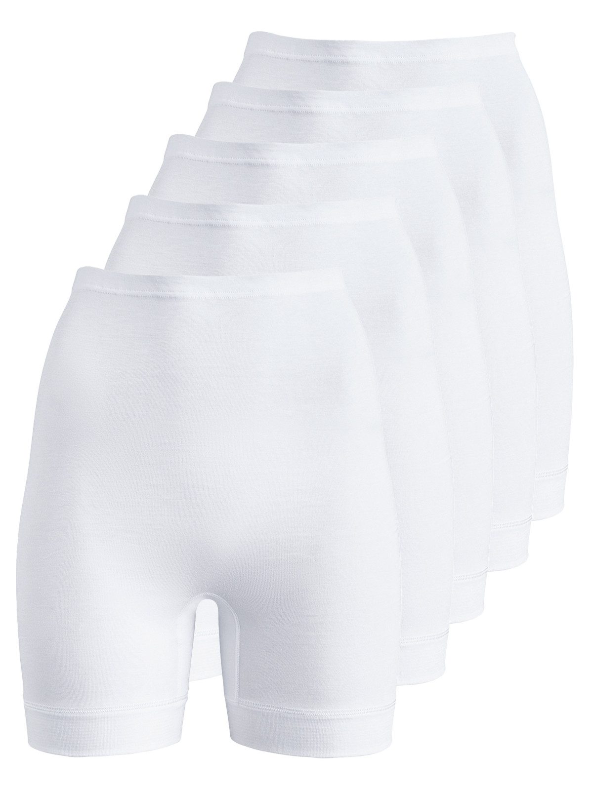 Pagenschlüpfer 5er Pack Damen Normalbeinschlüpfer Baumwolle Super
