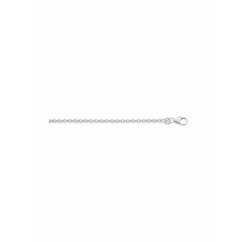 Adelia´s Silberkette 925 Silber Anker Halskette Ø 1,9 mm, Silberschmuck für Damen