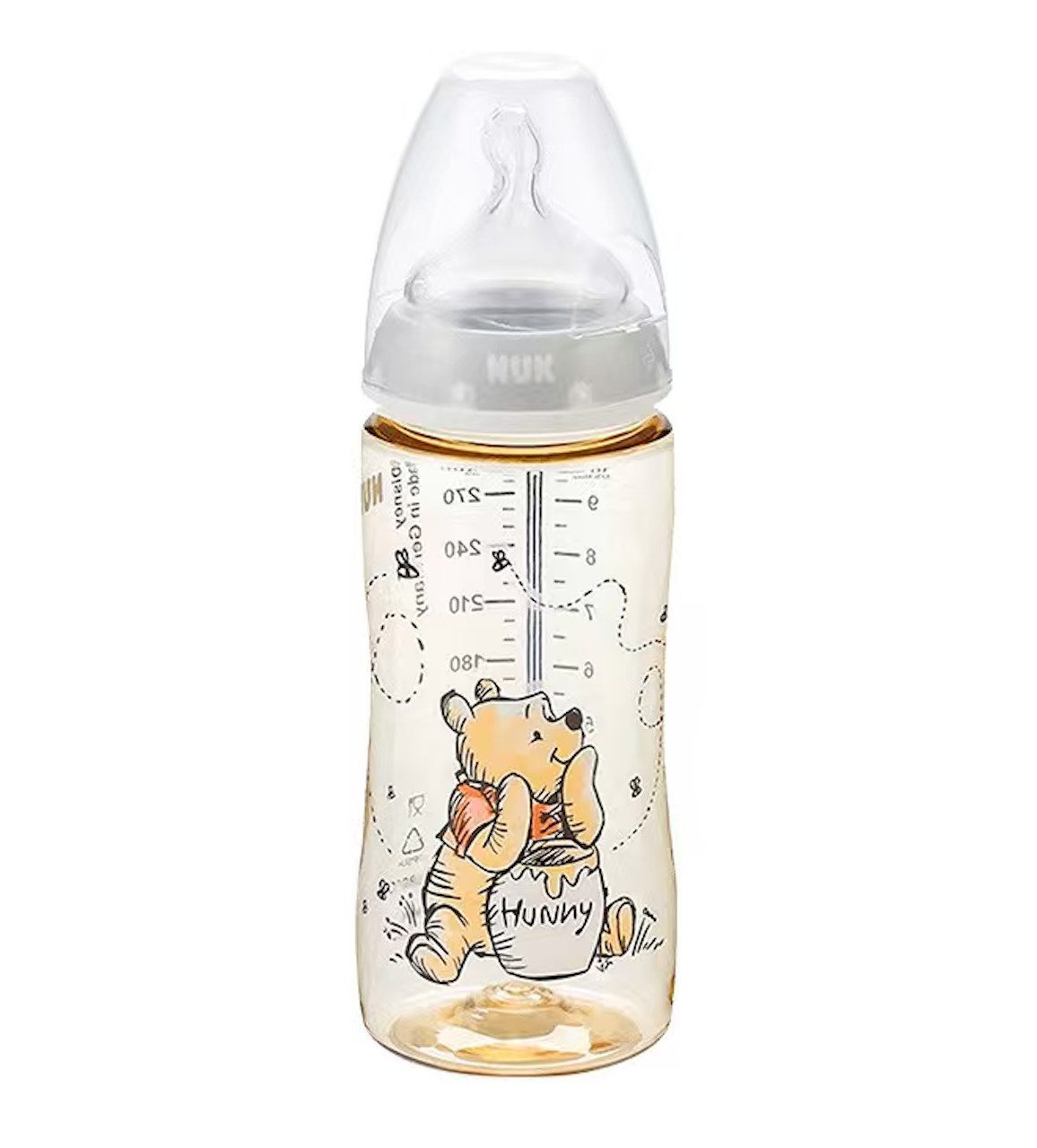 NUK Babyflasche NUK First Choice PPSU Disney Babyflasche Disney 0-6 1M Silikon 300 ml