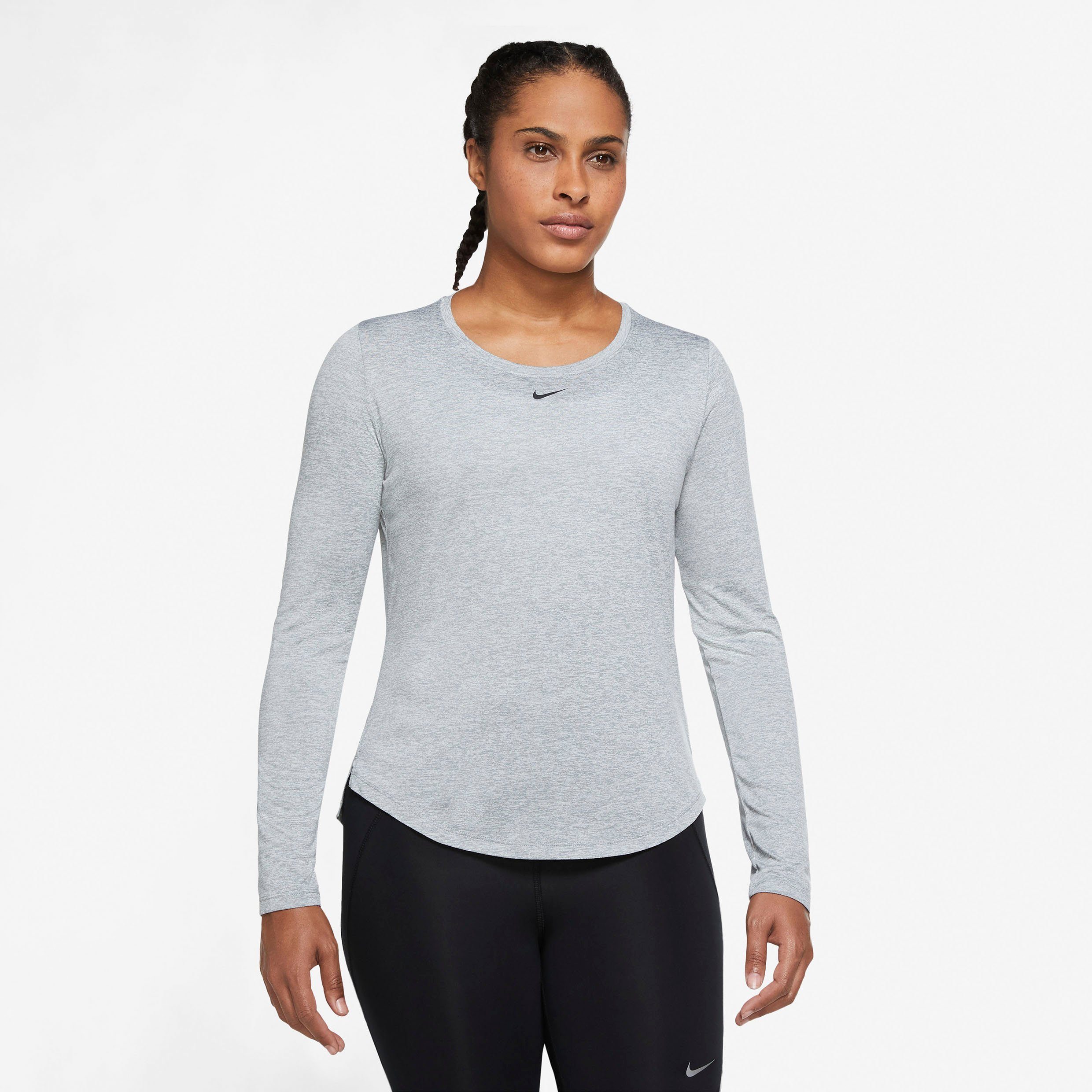 Nike Sweatshirt »Dri-FIT One Women's Standard Fit Long-Sleeve Top« online  kaufen | OTTO