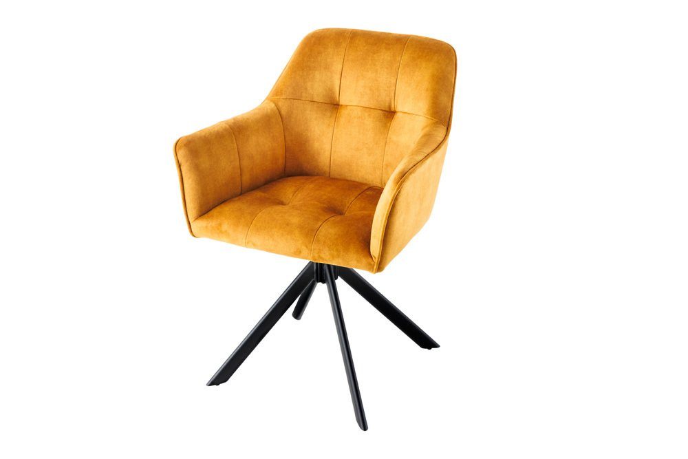 riess-ambiente Esszimmerstuhl LOFT 83cm senfgelb (Einzelartikel, 1 St), Küc günstig online kaufen