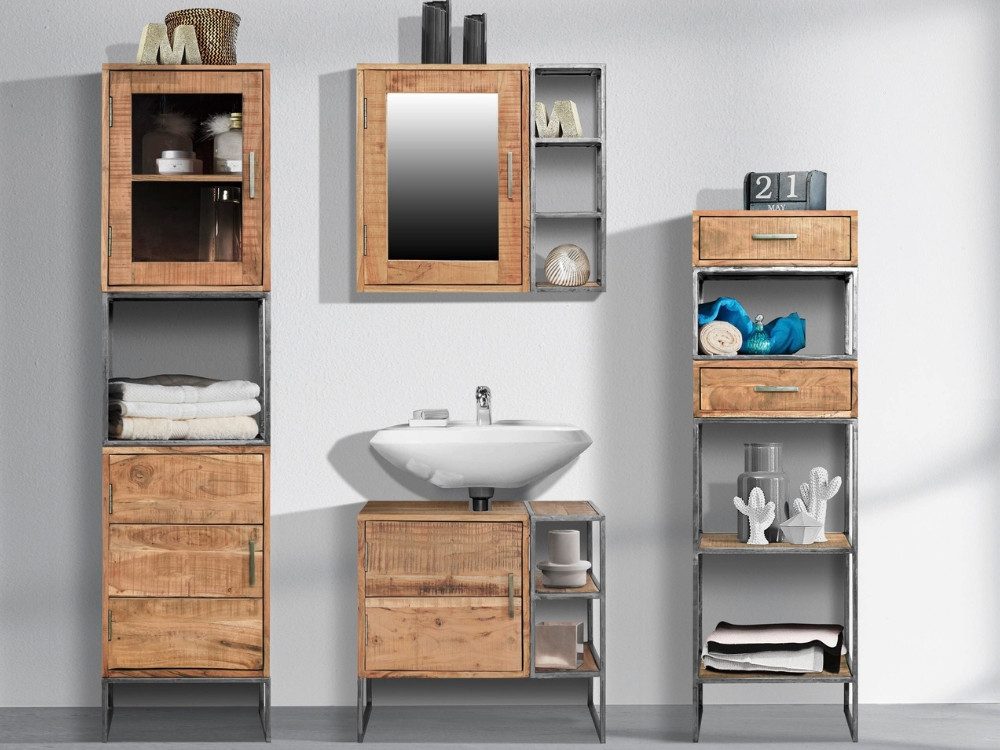 WOLF MÖBEL Wandspiegel SPRING Bad Spiegelschrank günstig online kaufen