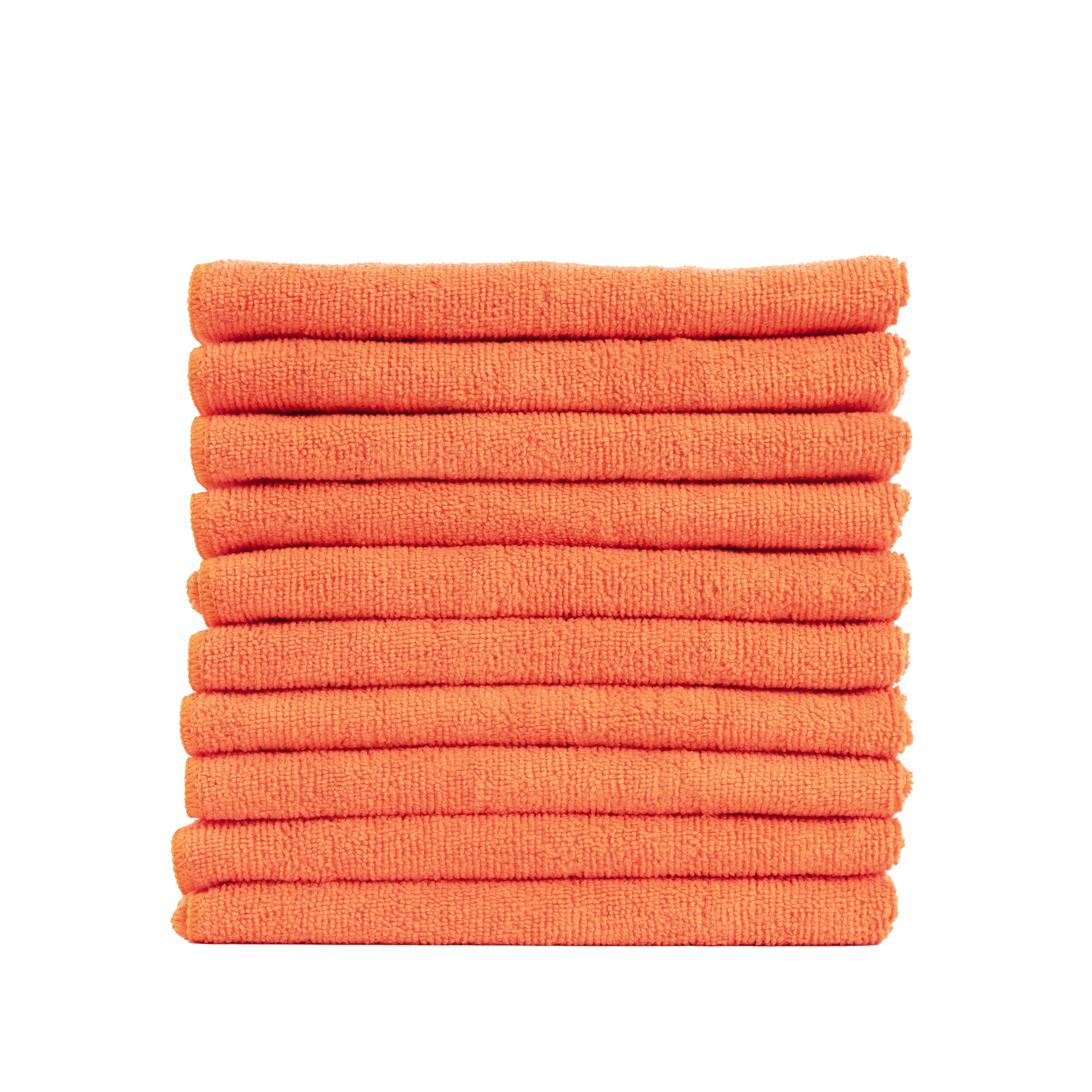 Devior 10er Set Mikrofasertücher 40x40 cm – Mikrofasertuch Mikrofasertuch (80% Polyester, 20% Polyamid, Spar-Set, 10-tlg., für makellose Sauberkeit, Rückstandsf – Bild 2 von 5