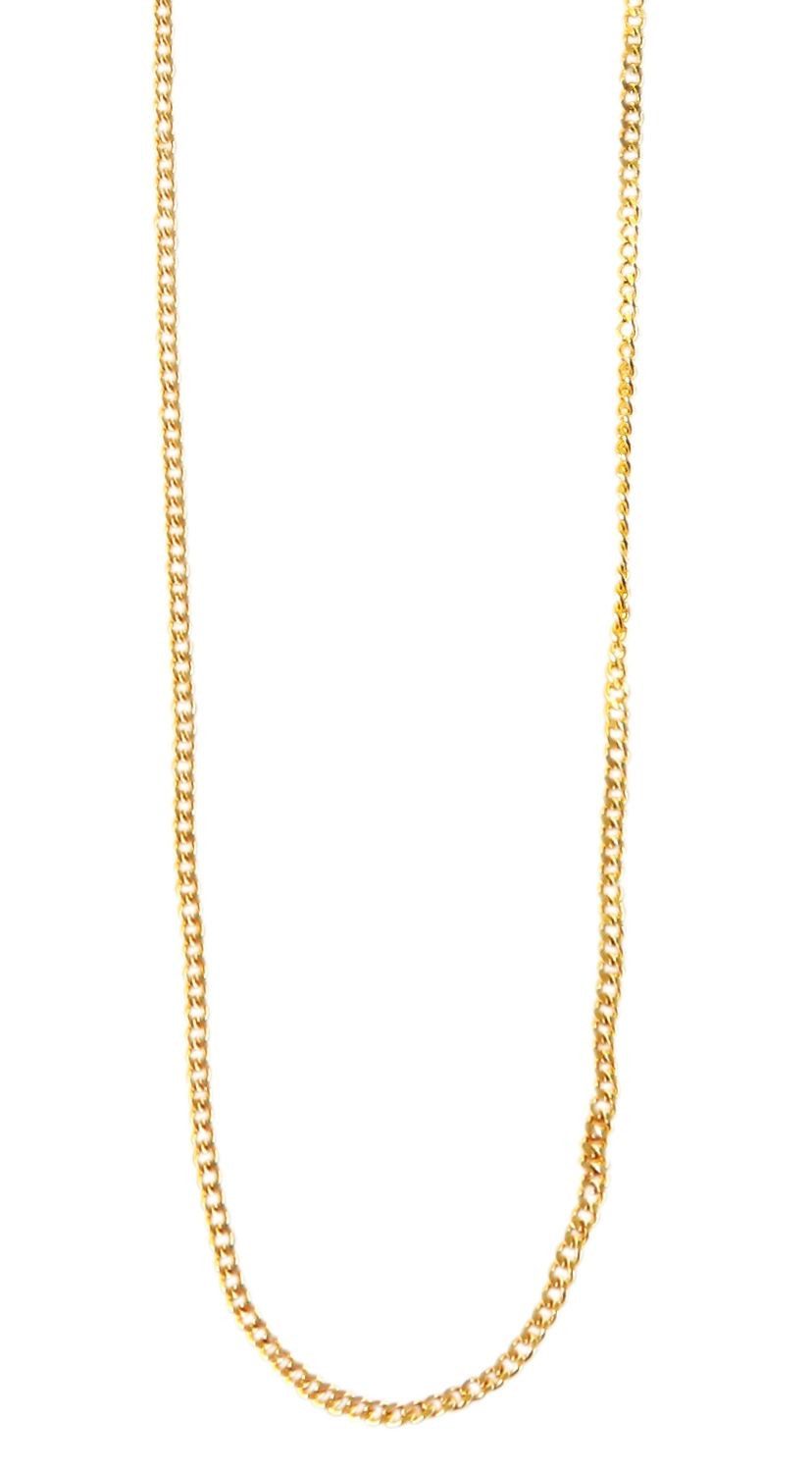 Valentinstagsgeschenk AKZENT Silberkette Pamela "Pamela" 925/- Echt Silber Halskette, Flachpanzermuster, (Einzeln), goldfarben, Vergoldet