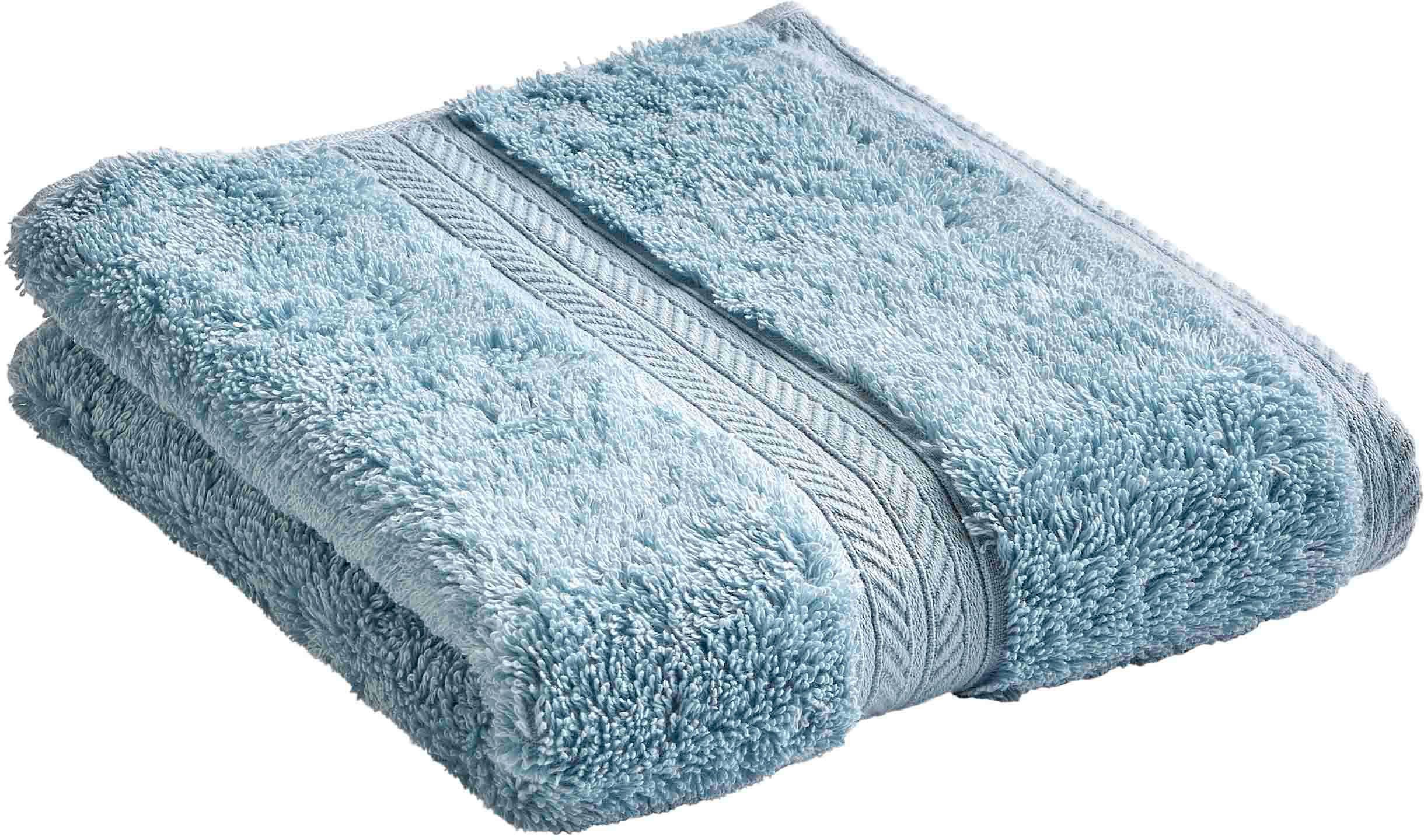 Christy Gästehandtücher RENAISSANCE, Walkfrottier (6-St), Premium-Gästetücher in Luxusqualität, 675g/m², 46x76cm, 6er Set