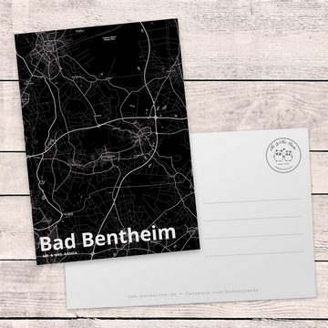 Mr. & Mrs. Panda Postkarte Bad Bentheim - Geschenk, Städte, Stadt, Ort, Einladungskarte, Dorf, A