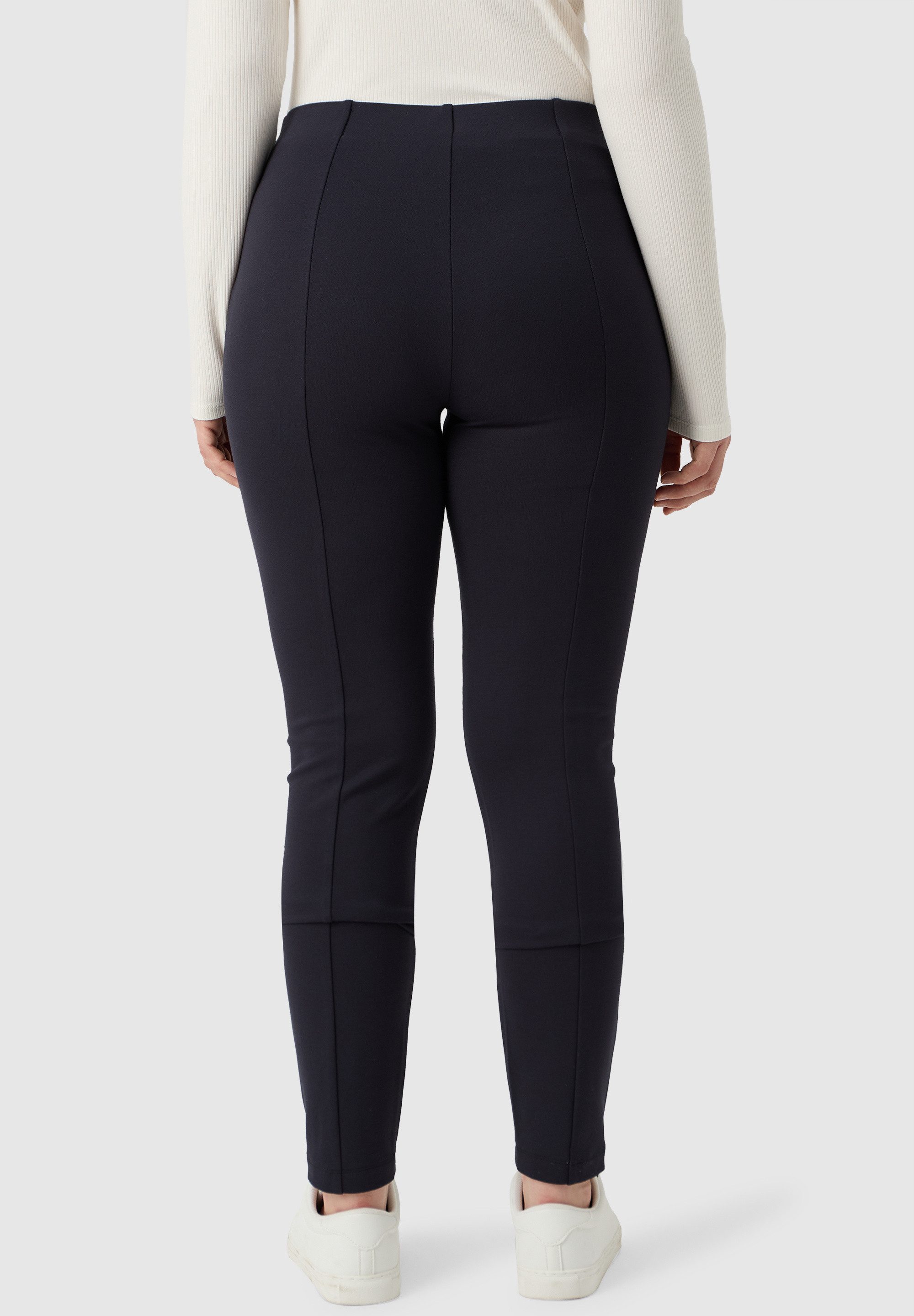 Les Lunes Leggings Zoola verdeckter Gummizug im Bund, unsichtbare Reißverschlüsse am Beinsaum