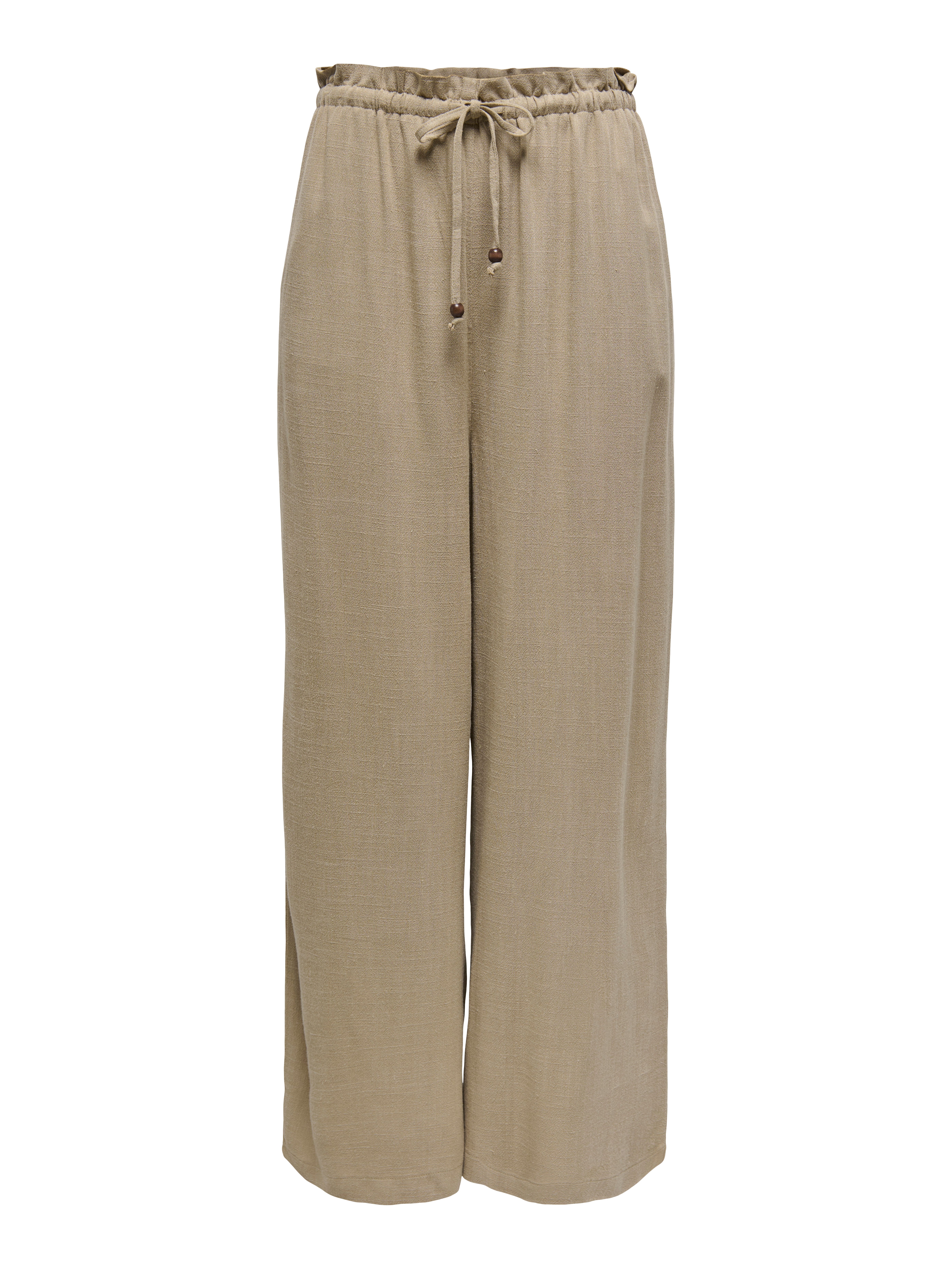 ONLY Schlupfhose ONLSOLVI MW LINEN BL PB CULOTTE CC PNT Sommerhose, mit Lei günstig online kaufen