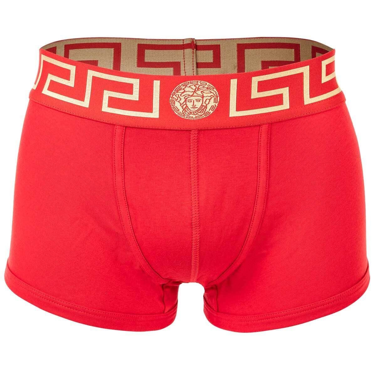 Versace Boxer Herren Boxer Shorts - TOPEKA, Stretch Cotton Rot