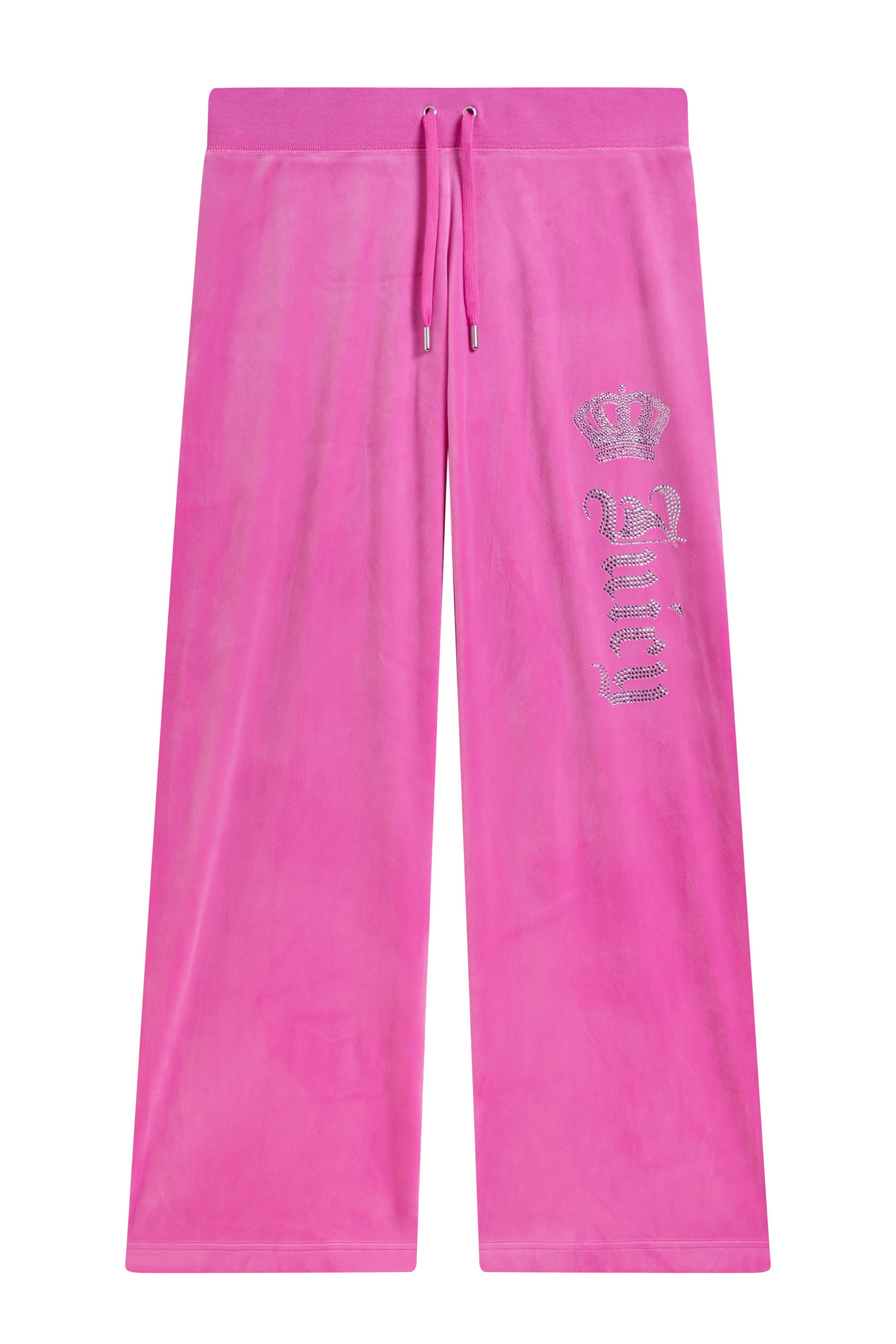 Juicy Couture Sweathose GOTHIC CROWN OG STRAIGHT LOW RISE PANTS. Damen Trai günstig online kaufen