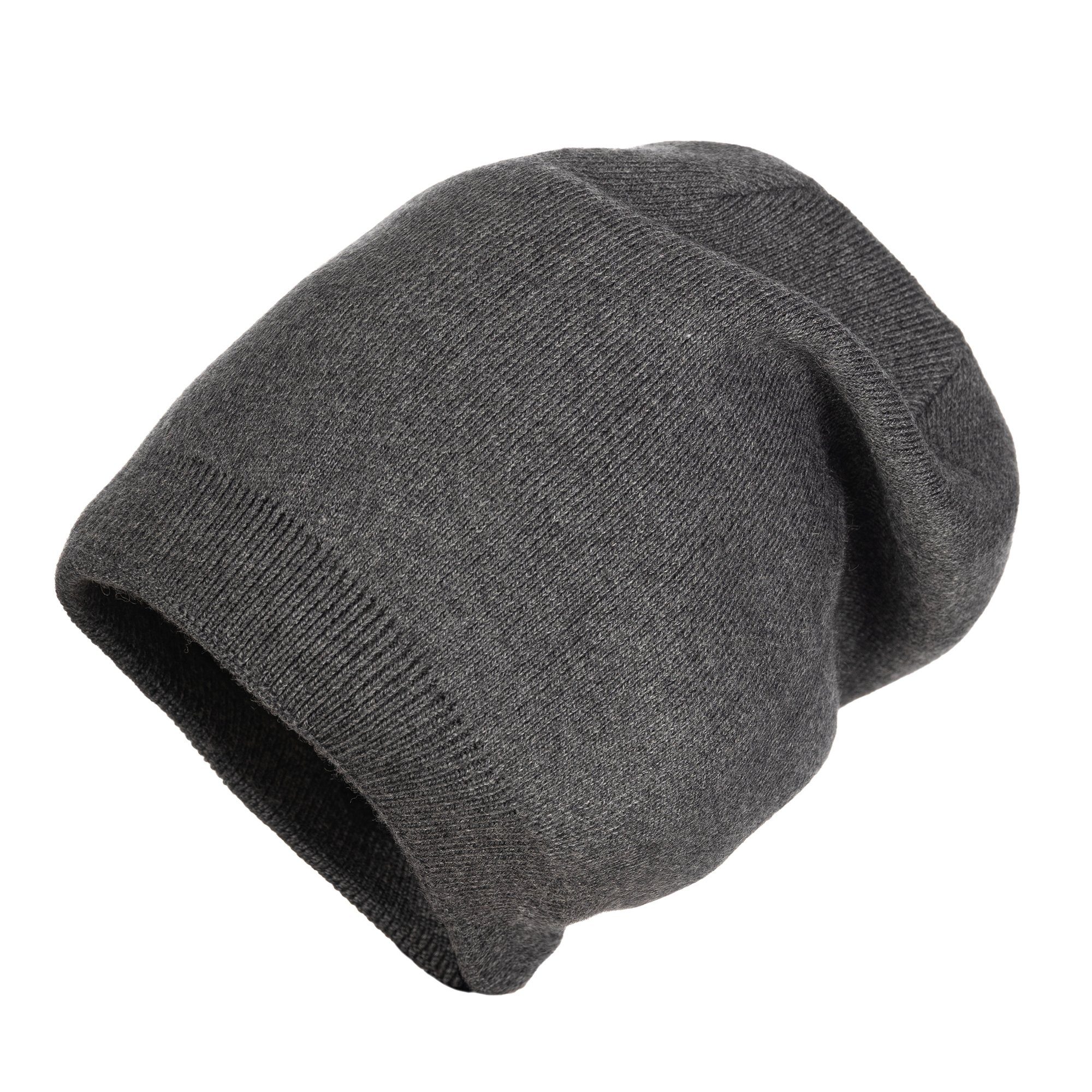 Cassandra Accessoires Strickmütze Wintermütze "Junis" in zeitlosem Feinstrick, mit Wolle