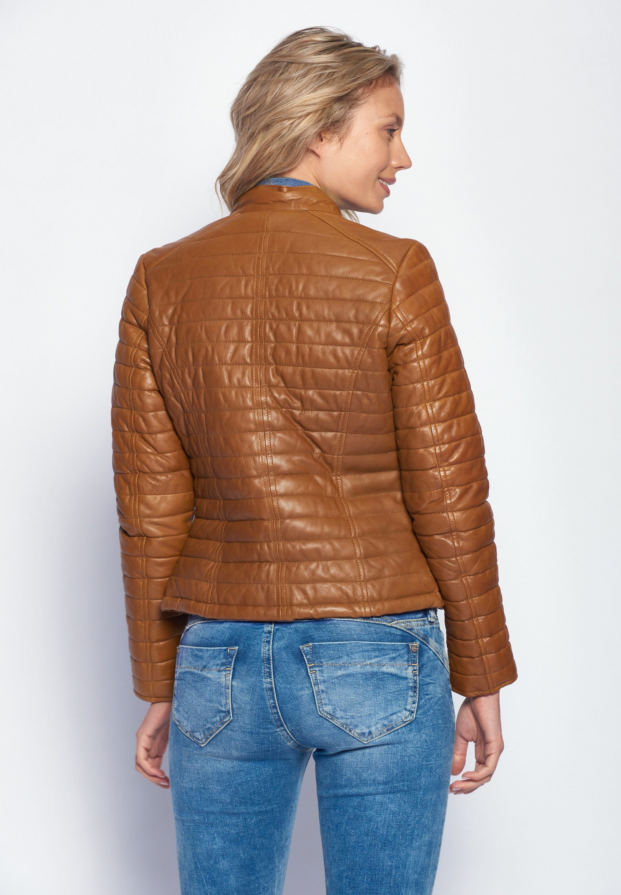 Lederjacke cognac Maze Sota