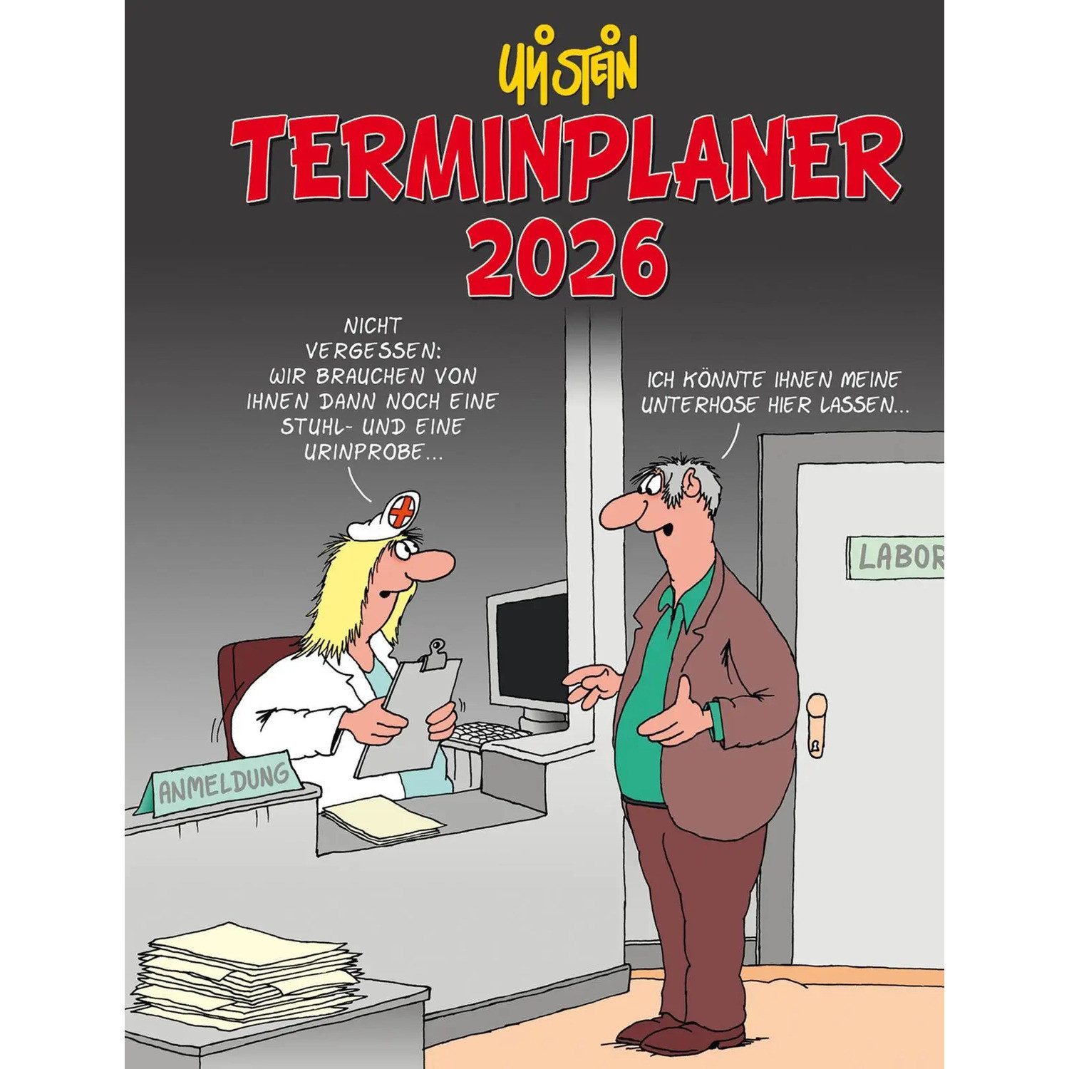 Lappan Verlag Geburtstagskalender Uli Stein Terminplaner 2026: Taschenkalender