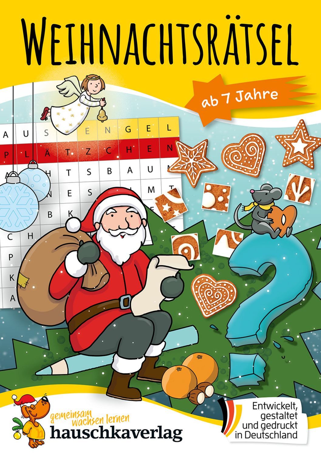 Weihnachtsrätsel – Rätselblock ab 7 Jahre Nikolaus-Geschenke Kinder, K / Agnes Spiecker