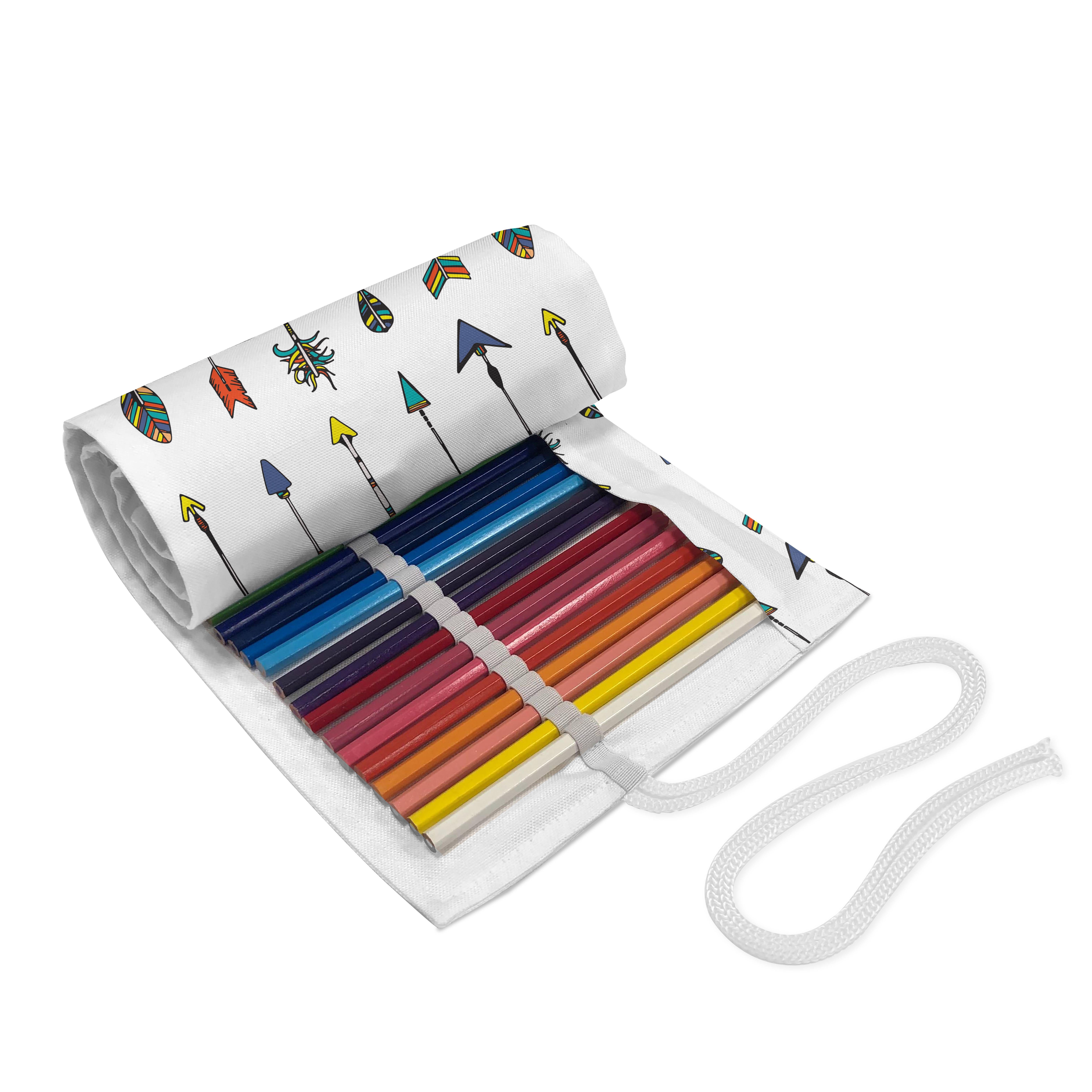Organizer, Theme Abakuhaus Pfeil langlebig Mehrfarbig Federmäppchen tragbar Bunte Stiftablage Segeltuch und