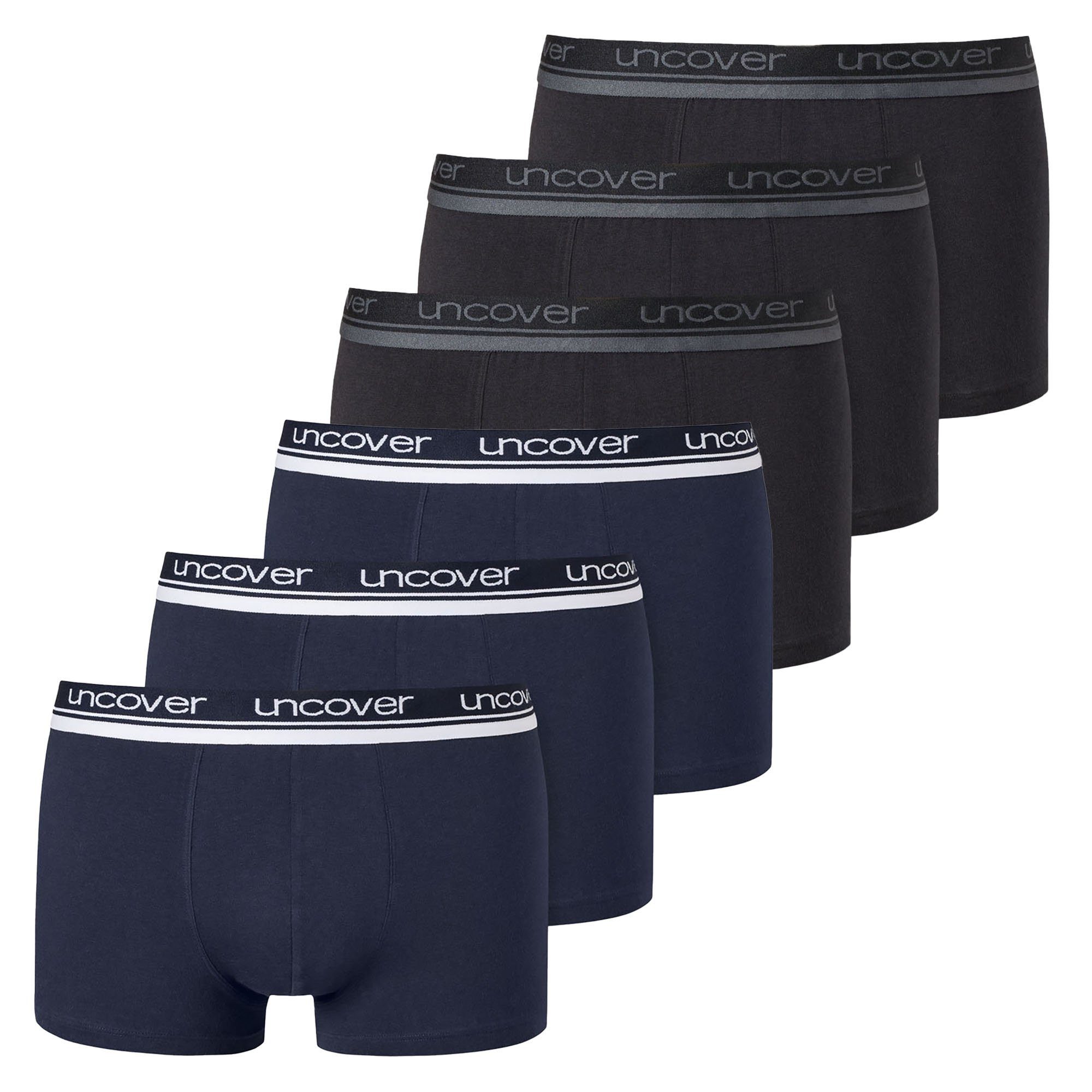 Boxer Herren Boxershort 6er Pack Baumwolle