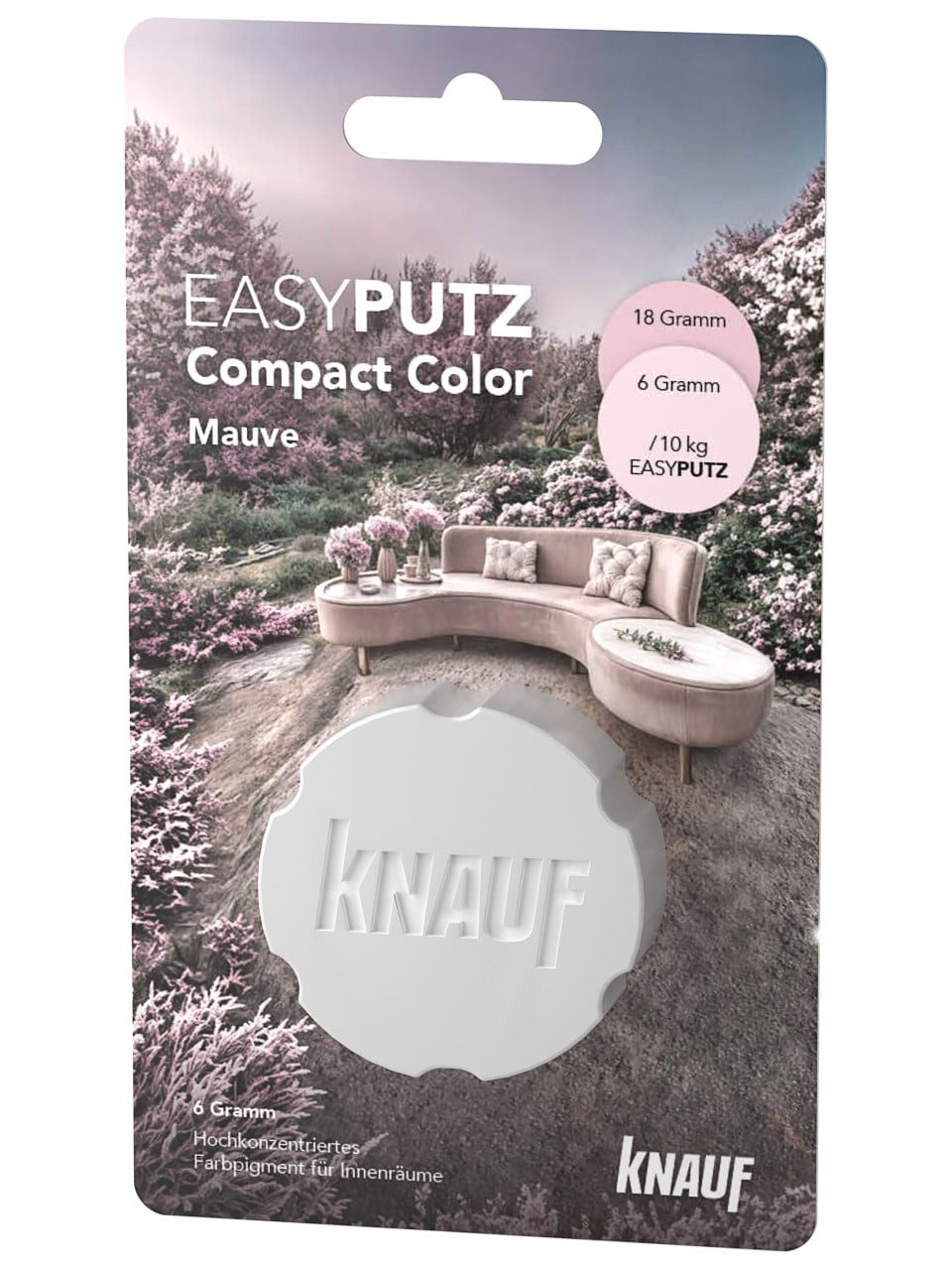 KNAUF Gips-Kalk-Putz Knauf Farbpigment Compact Color mauve 6 g