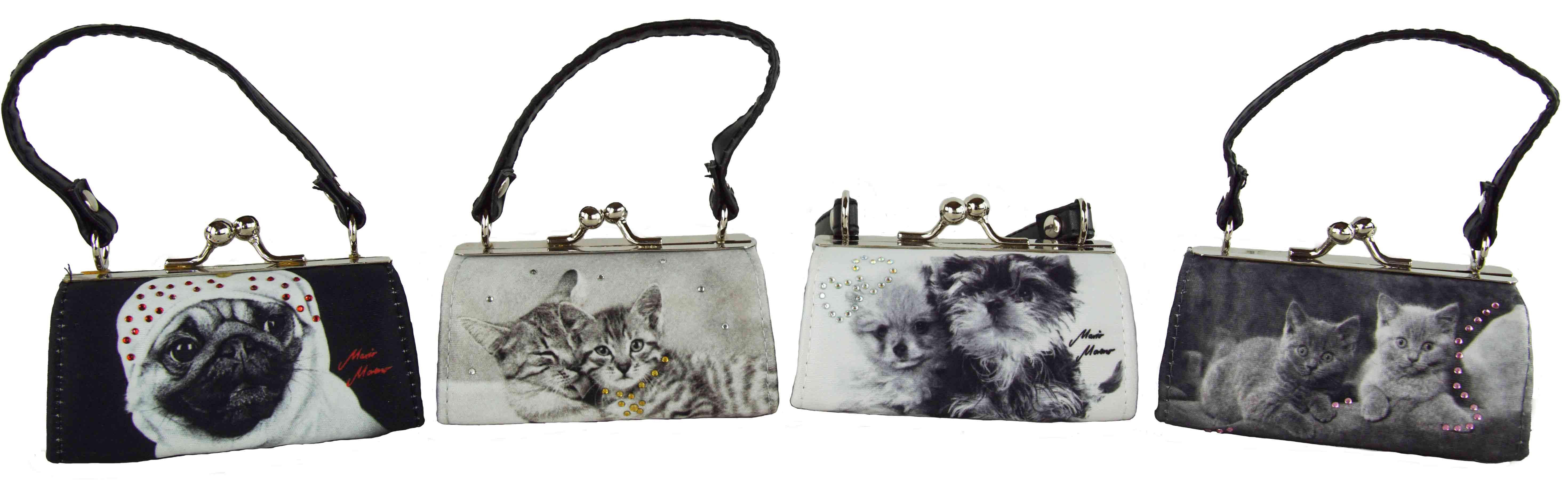 Eurosouvenir Mini Geldbörse 4er Set Geldtasche (4-tlg)