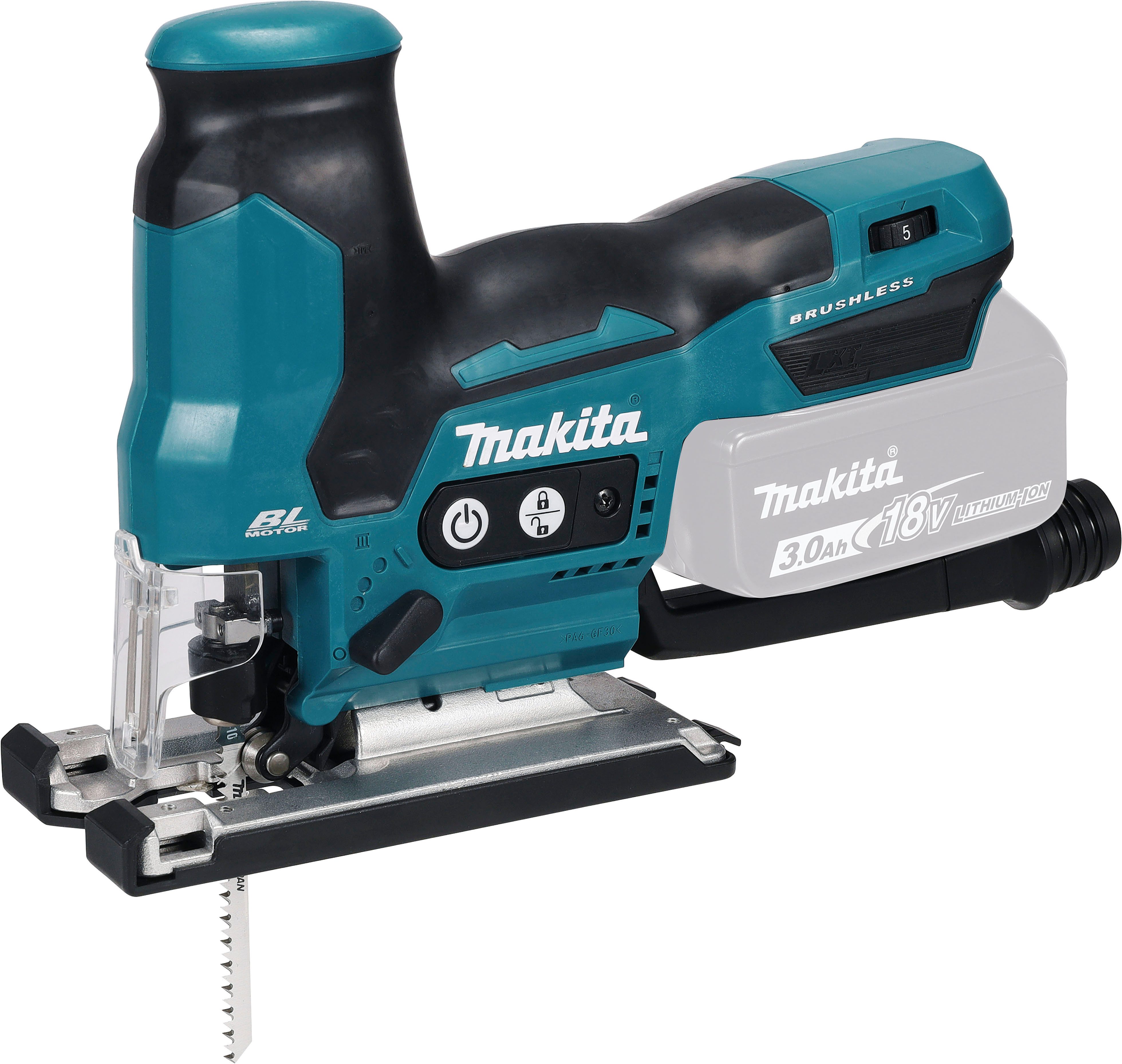 Makita Akku-Pendelhubstichsäge DJV185Z, LXT 18V • 135 mm • 800-3.000 min-1, günstig online kaufen