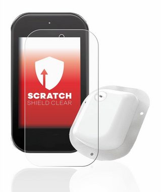 upscreen Schutzfolie für GlucoMen Day PUMP ADM, Displayschutzfolie, Folie klar Anti-Scratch Anti-Fingerprint