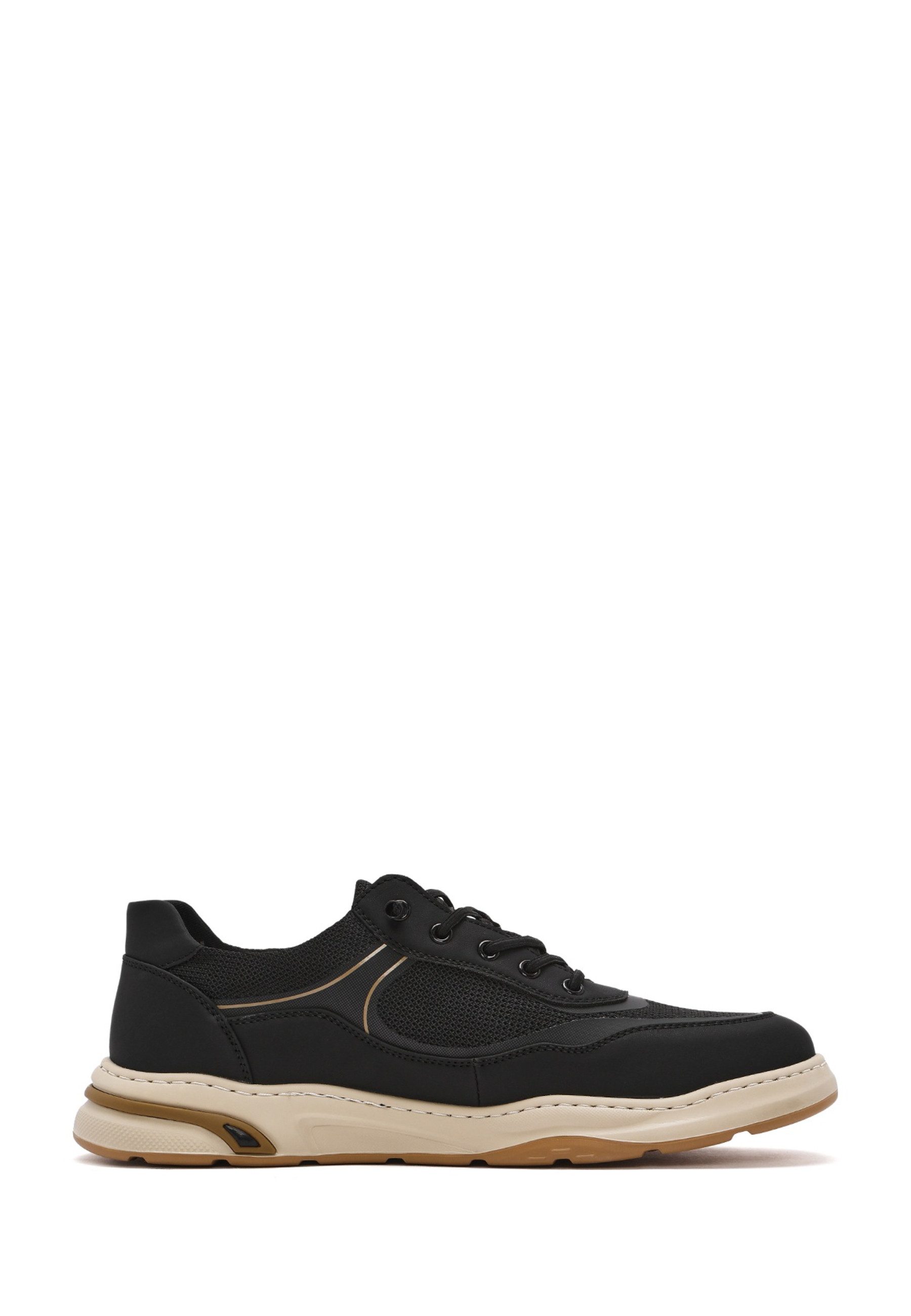 Derimod Leder Sneaker Schnürsenkel, Textilfutter, EVA Sohle