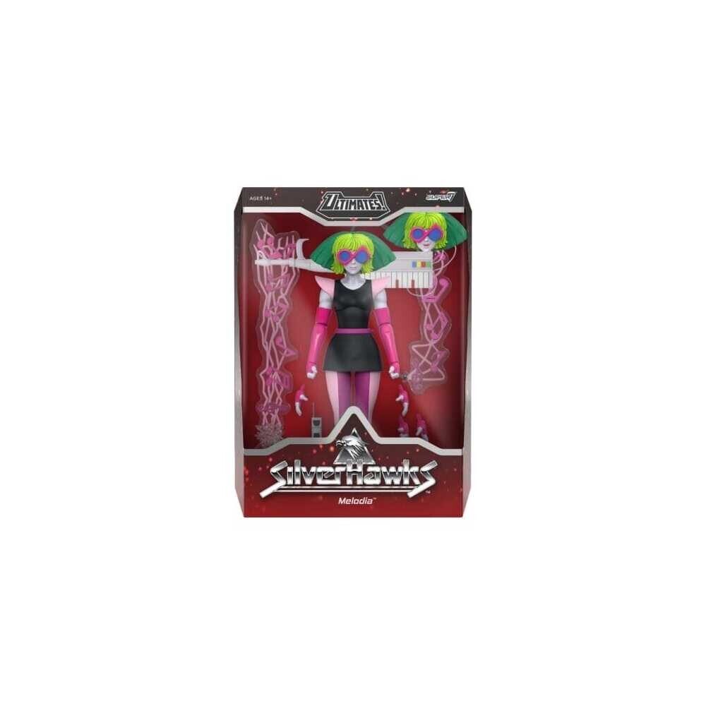 Super7 Actionfigur Silverhawks Ultimates Actionfigur Wave 07 Melodia (Toon)