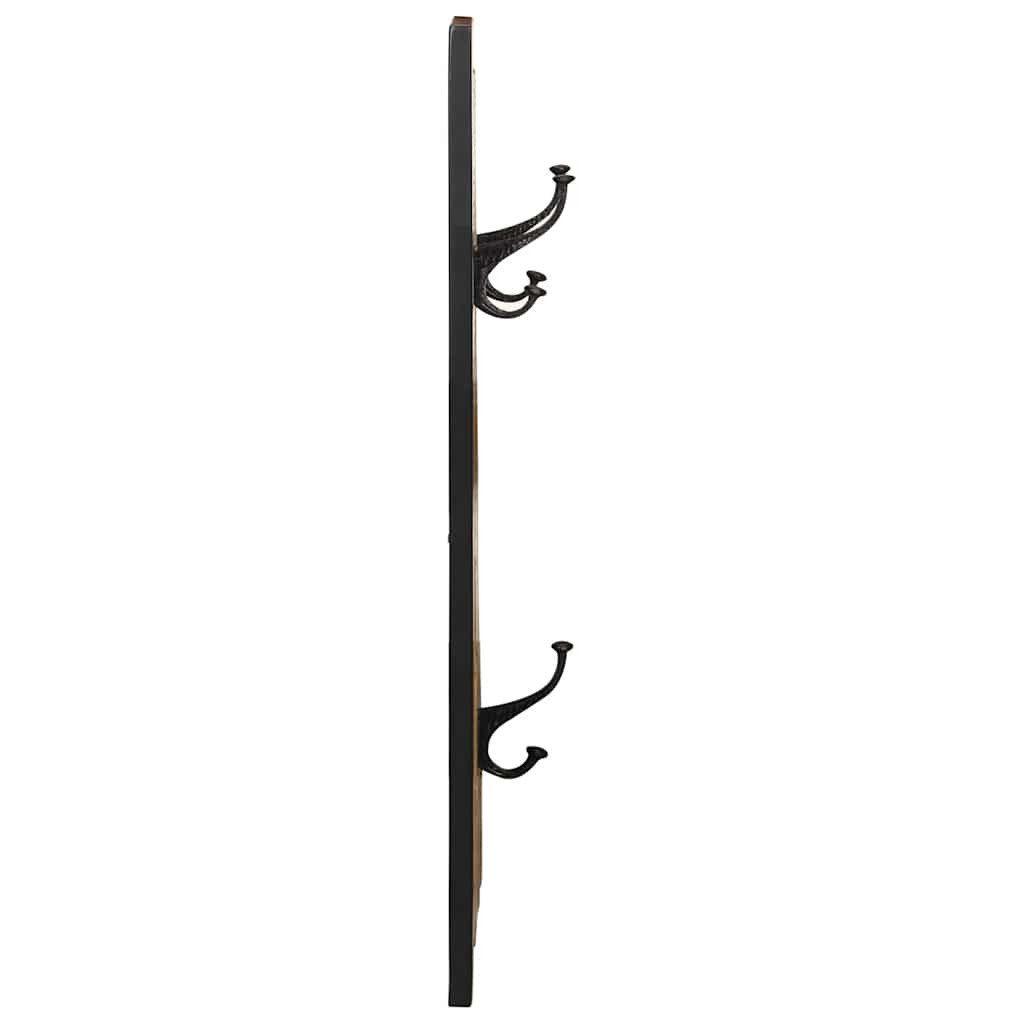 vidaXL Garderobenständer Garderobe 40x2x80 cm Raues Massivholz, (1 St)