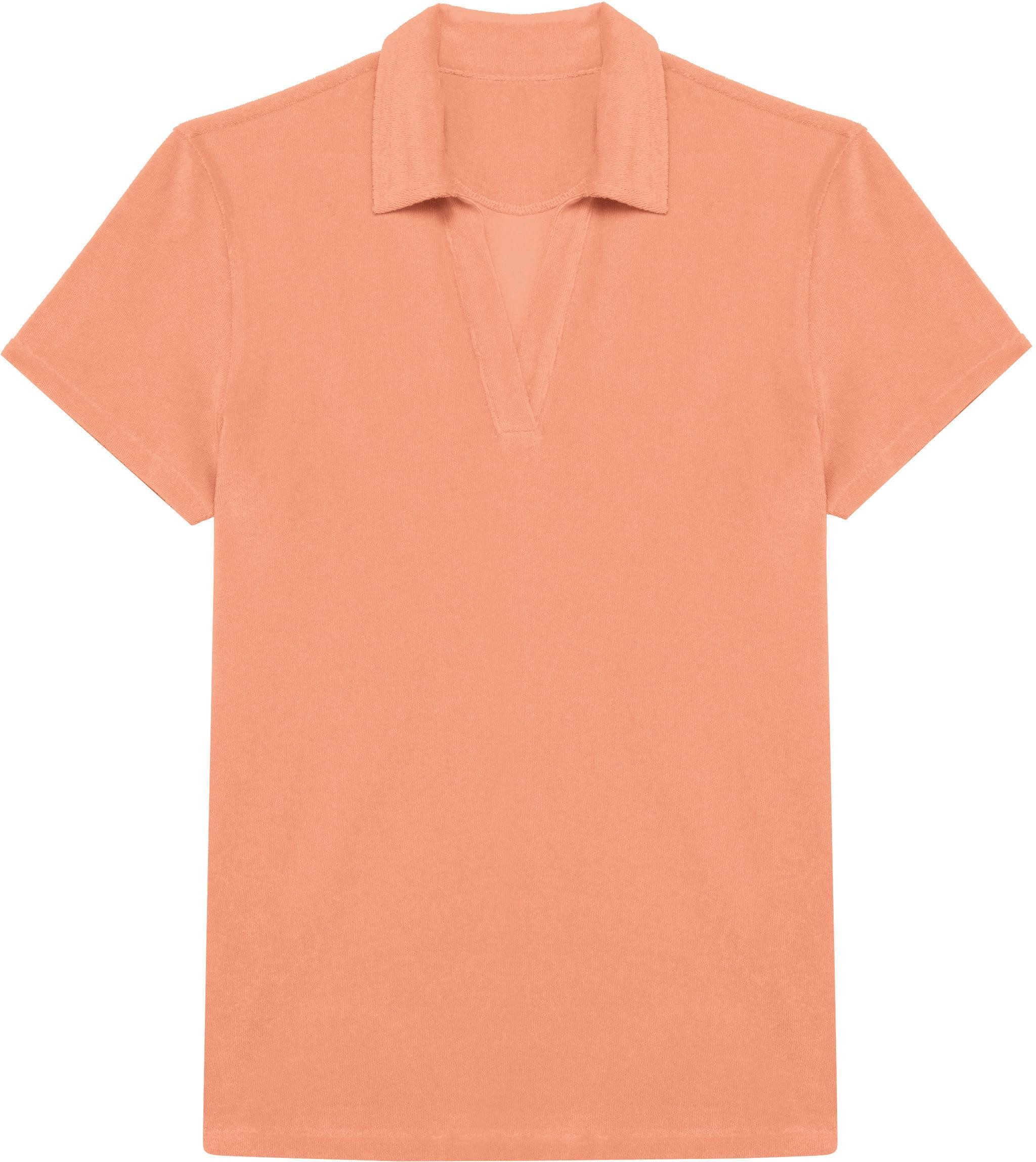 Native Spirit Poloshirt Umweltfreundliches Damen-Polohemd aus Frottee