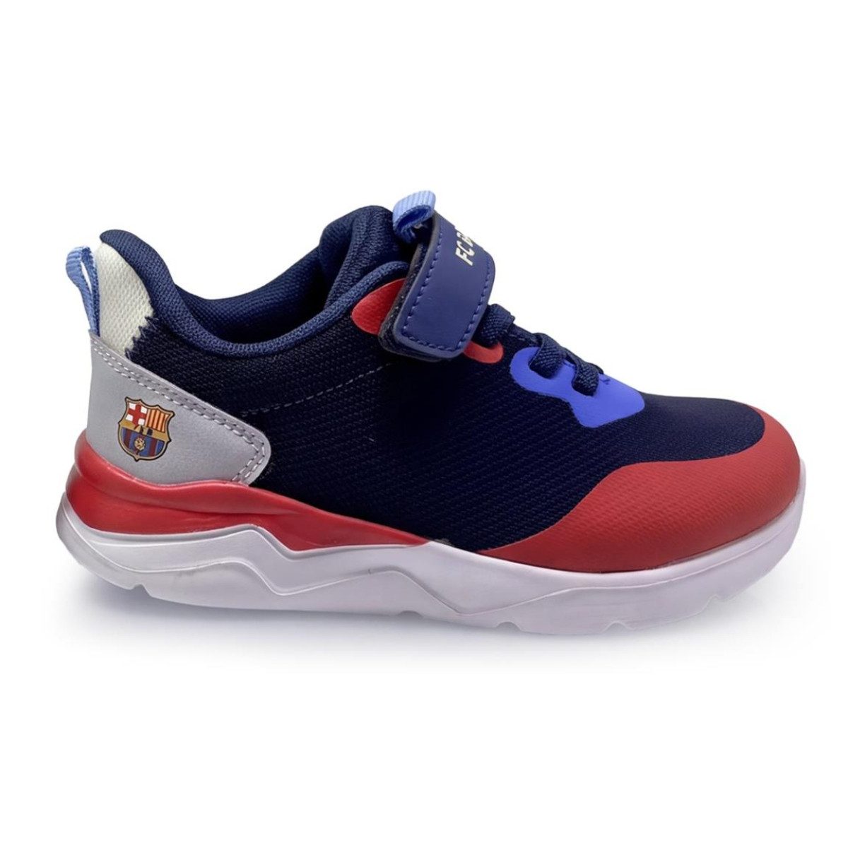 FC Barcelona Kinder Sneaker Sportschuhe Freizeitschuhe mit Fan Design Sneaker