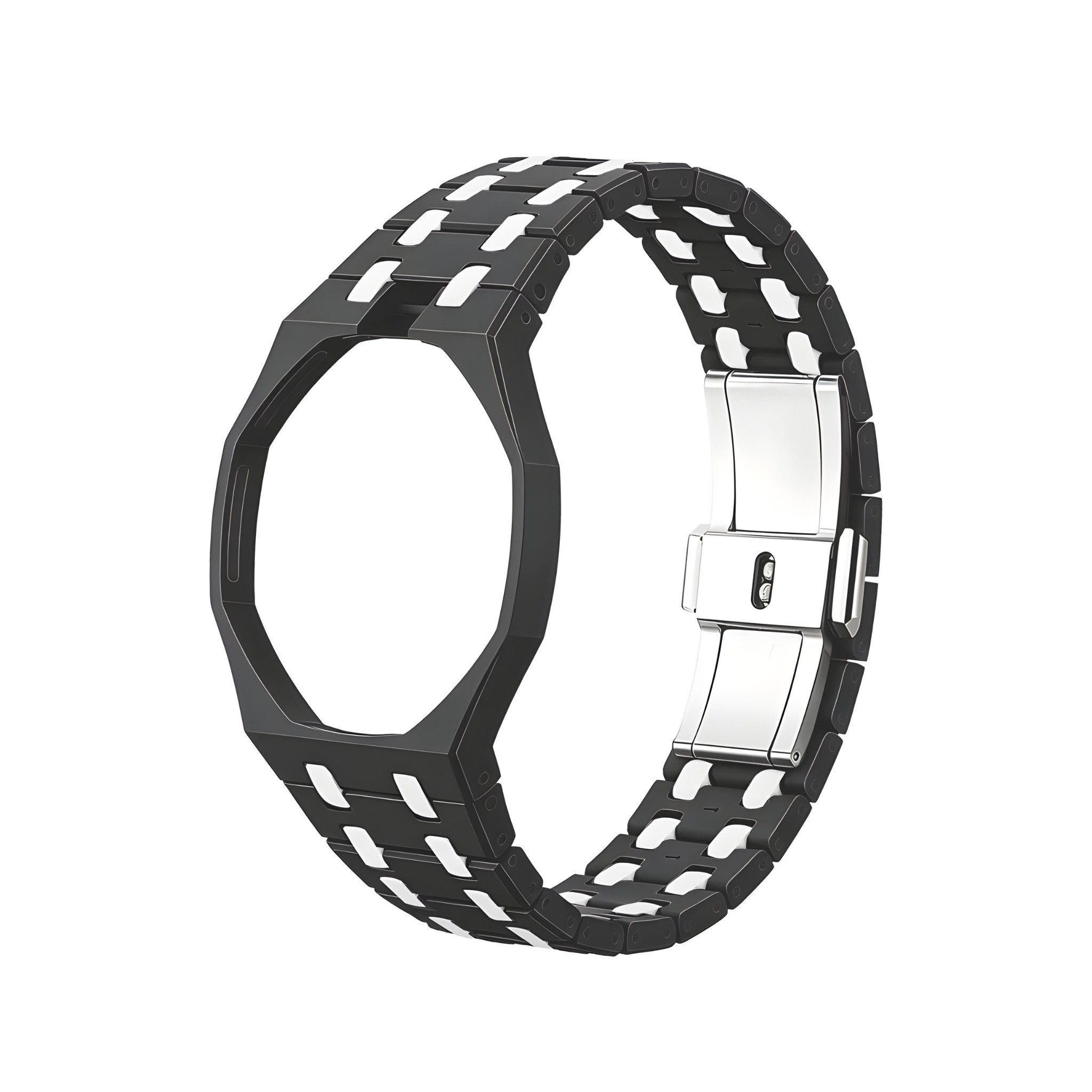 HS.SUPPLY Uhrenarmband Armband passend für RoyalPop Audemars Piguet x Swatch, Armbandlänge anpassbar - Gliederaufbau