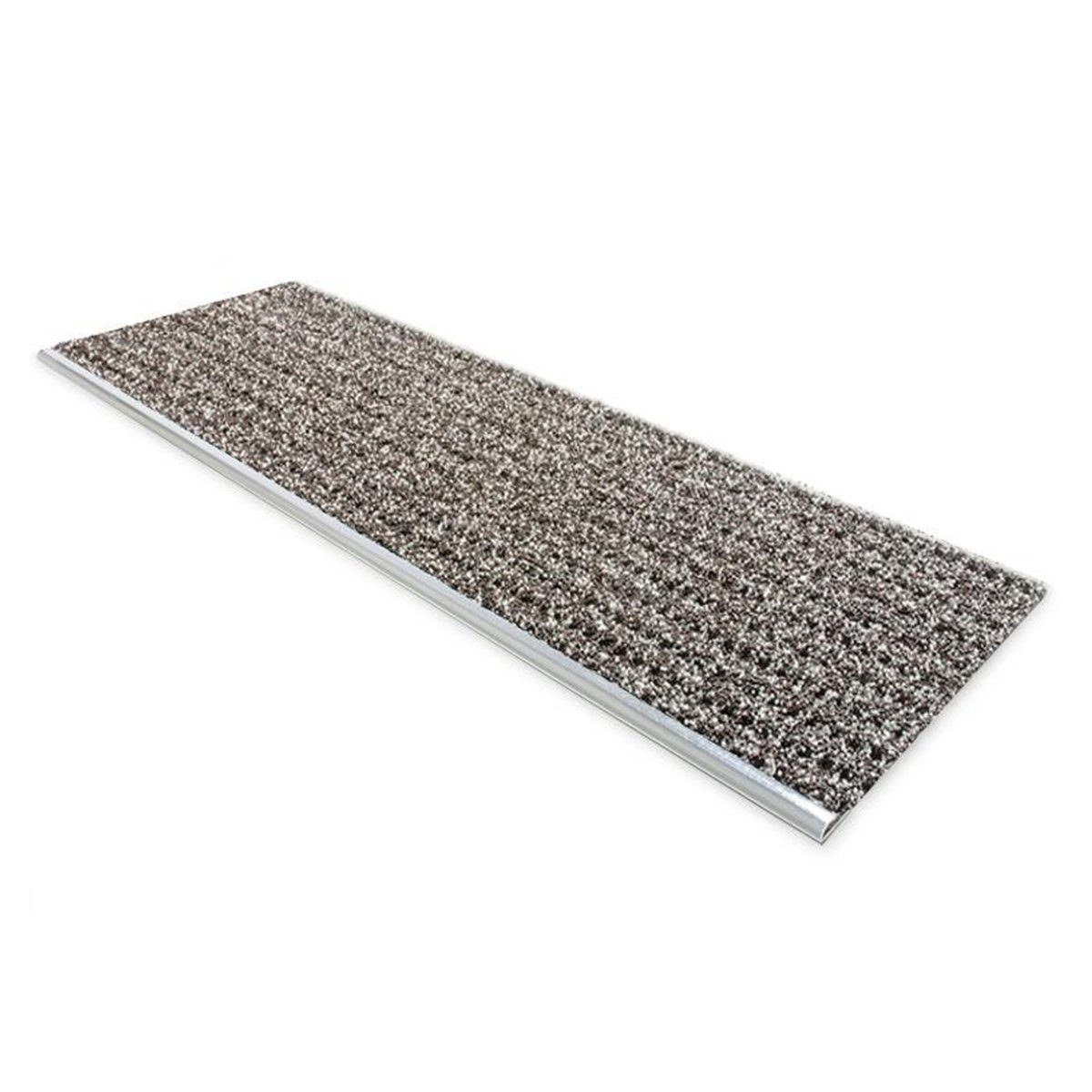 Floordirekt Stufenmatte Sicherheits-Stufenauflage, 2 Farben & 2 Größen, Treppenschutz, Rechteckig, mit Alu-Schiene
