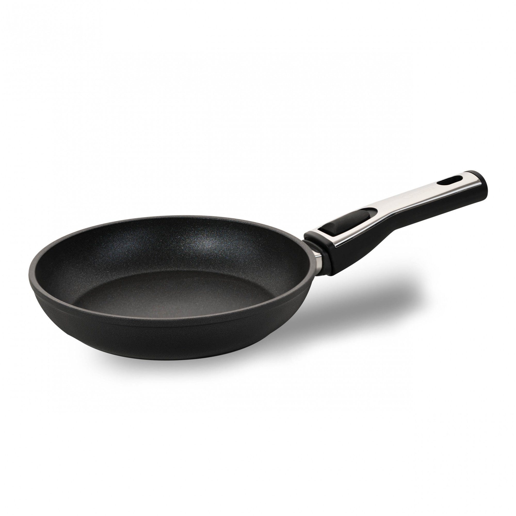 Genius Bratpfanne Cerafit Plasma Pfanne 20 cm, Aluminium, Edelstahl, Bakelit, Antihaft-Beschichtung mit abnehmbarem Griff