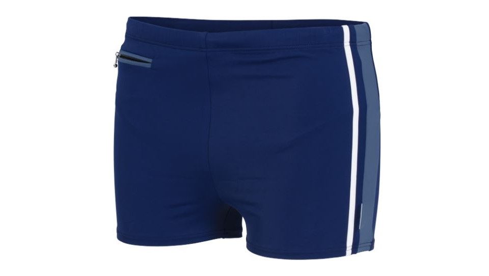 Fashy Badehose Herren Badehose Boxer blau