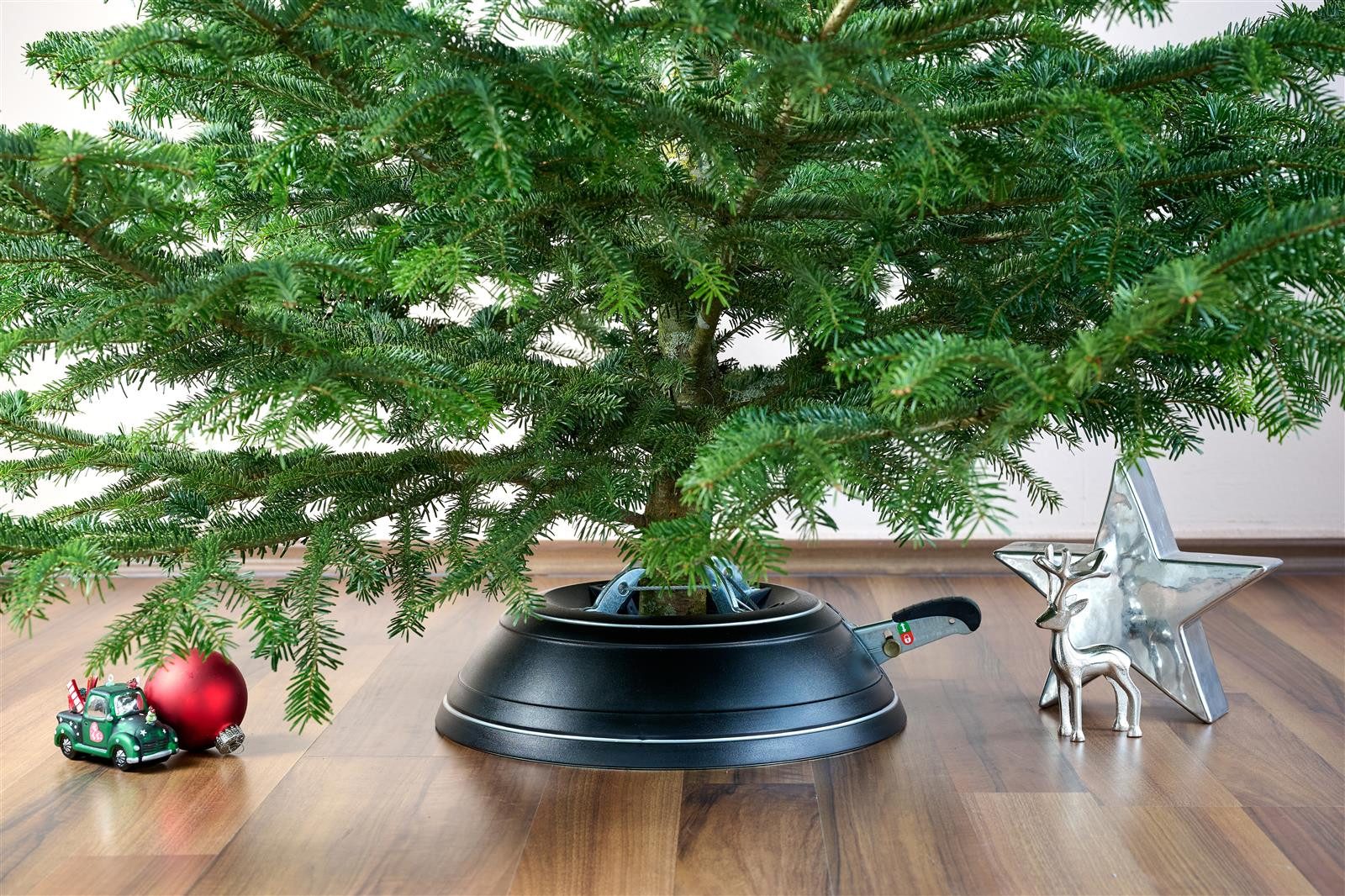 Krinner Christbaumständer KRINNER In- & Outdoor (1-tlg), Original-Rundum-Einseil-Technik