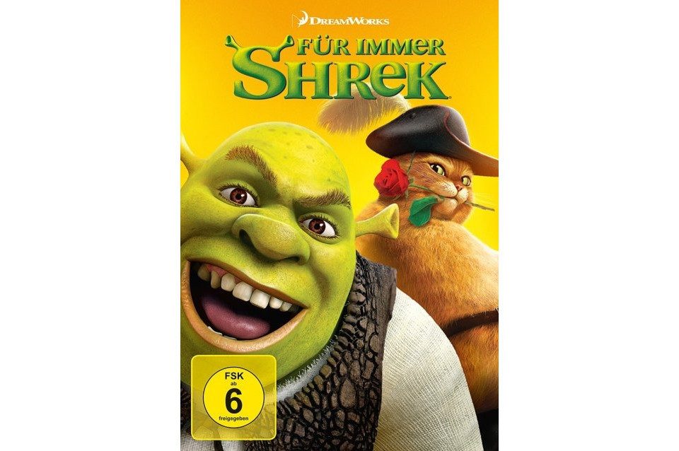 DreamWorks DVD Shrek 4: Für immer Shrek